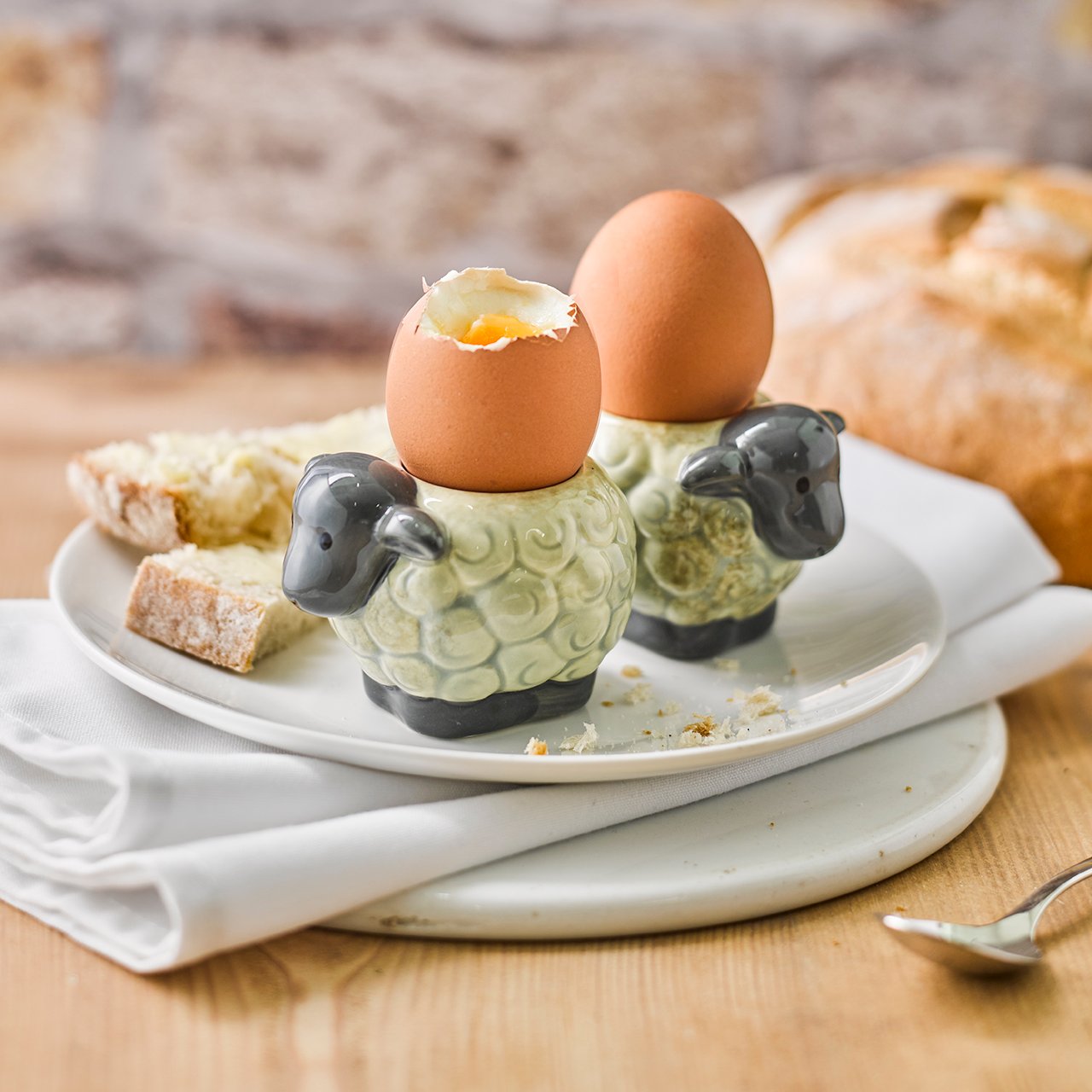 Sheep Egg Cups, Set of 2
