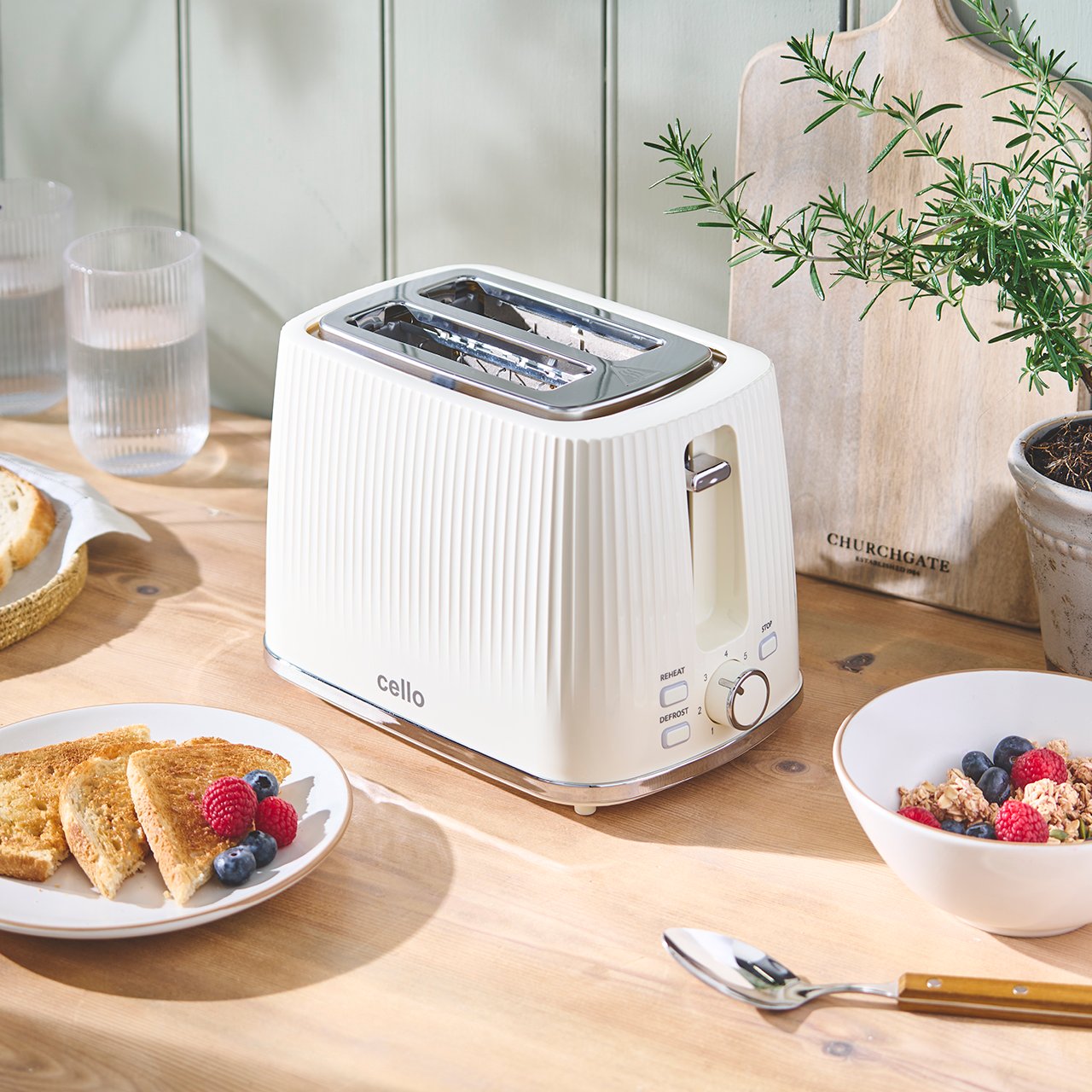 Linear 2 Slice Toaster