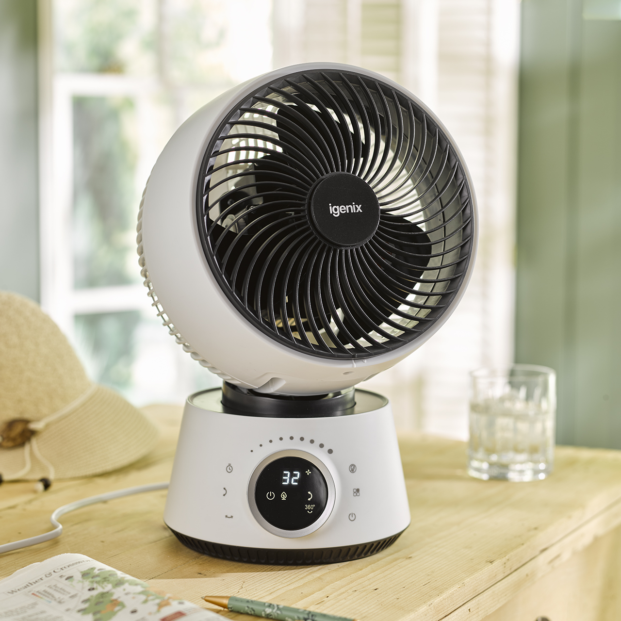 9" Digital Air Circulator Turbo Fan
