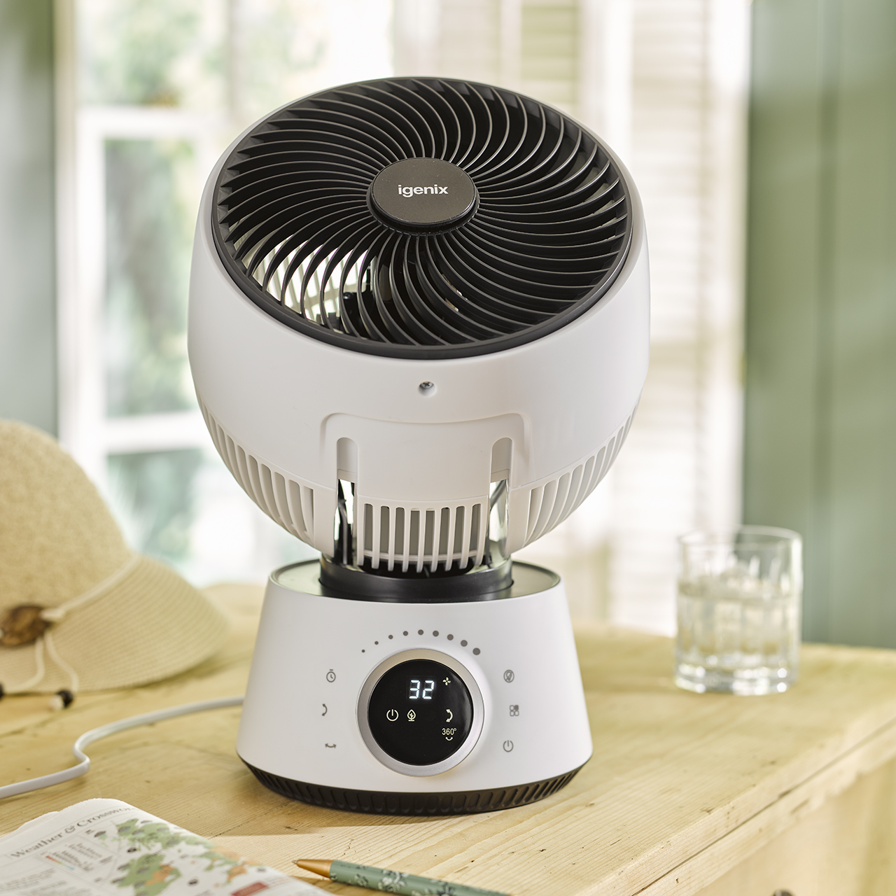 9" Digital Air Circulator Turbo Fan