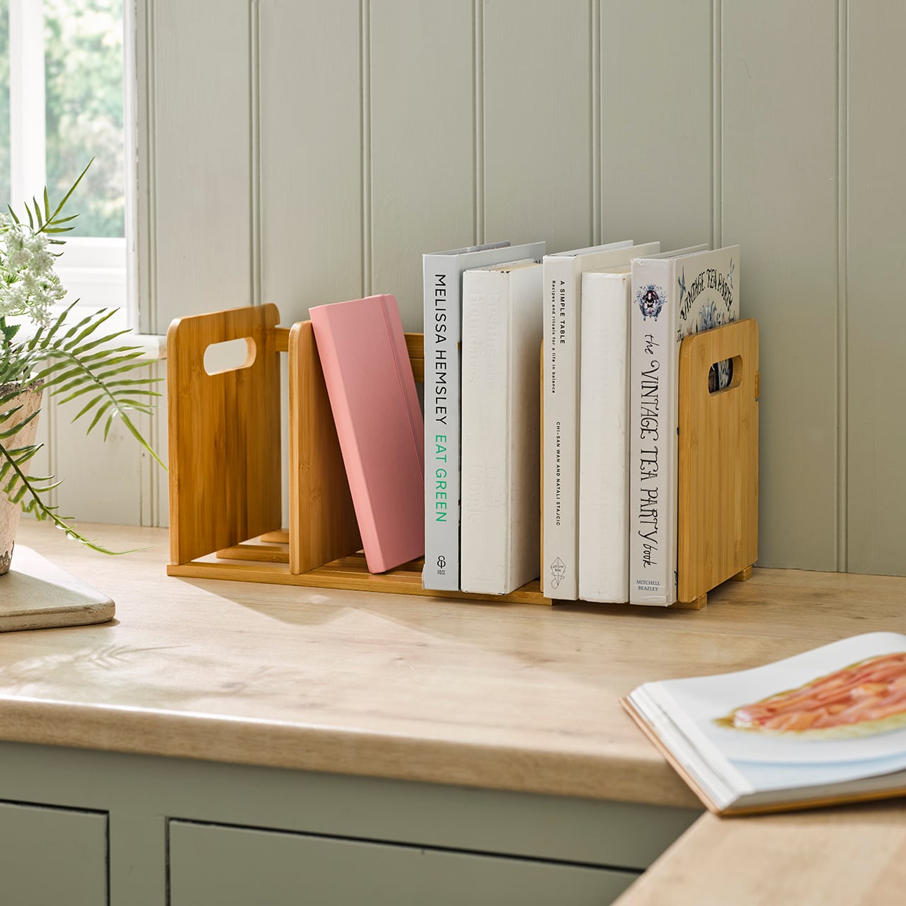 Adjustable Kitchen Bookcase