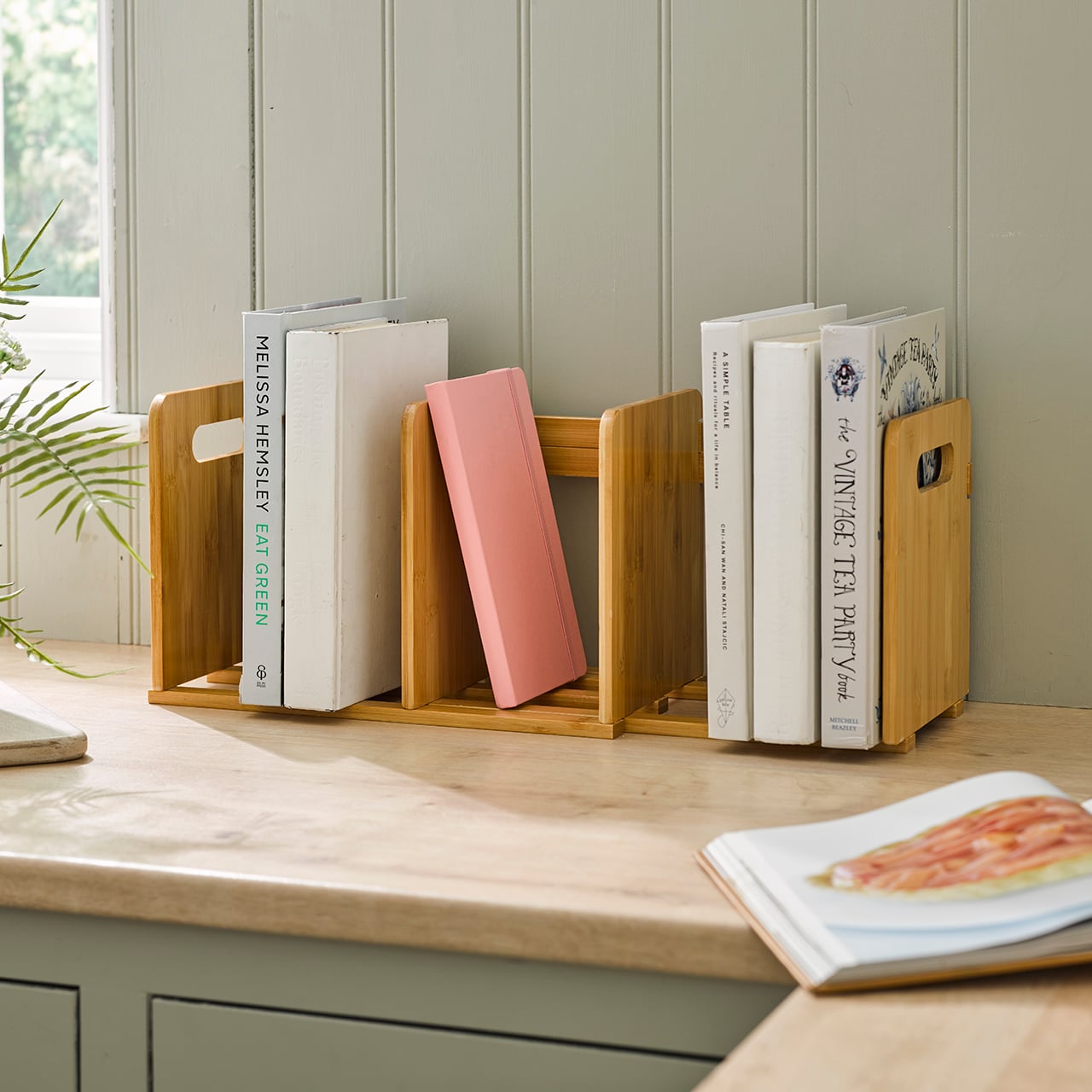 Adjustable Kitchen Bookcase