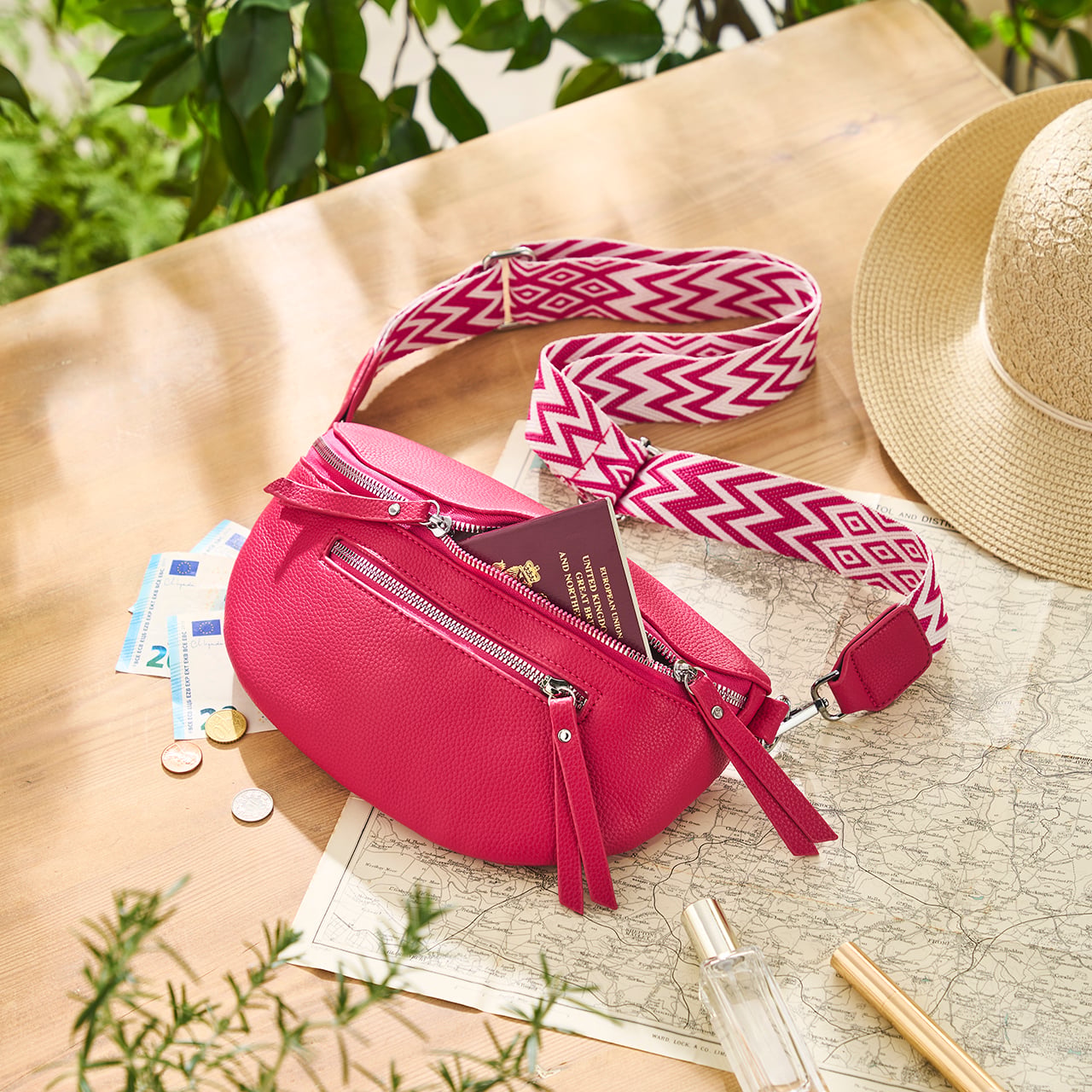 Cross Body Zipped Bag