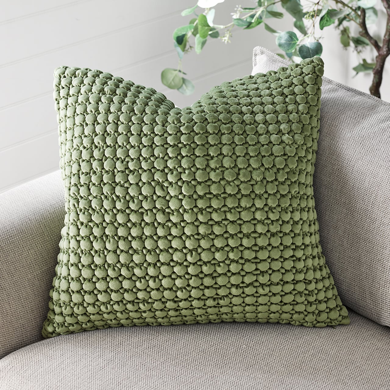 Textured Bobble Cushion