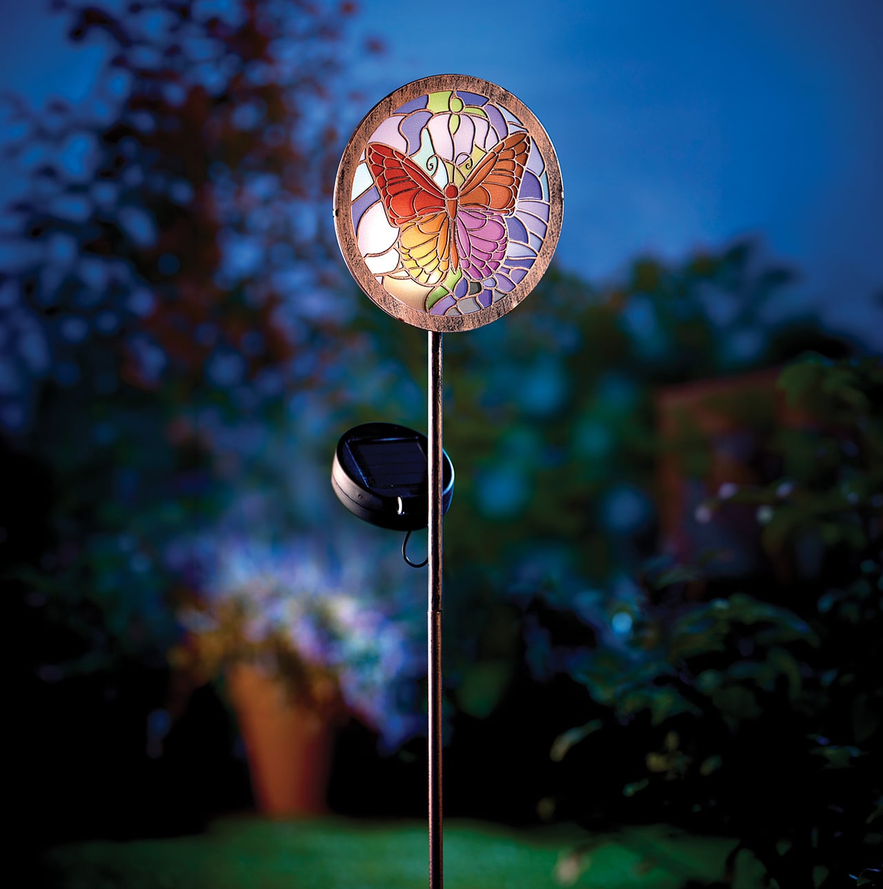 Butterfly Solar Stake