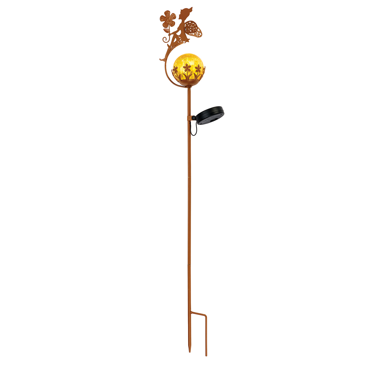 Copper Look Fairy Solar Stake
