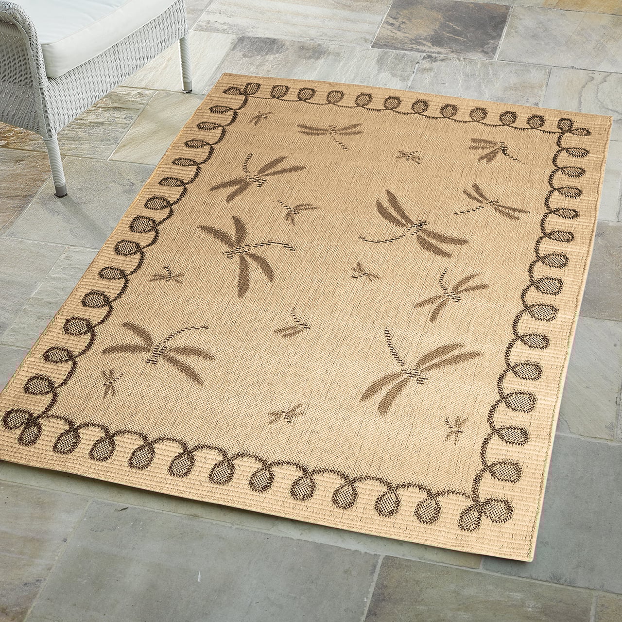 Dragonfly Outdoor Rug
