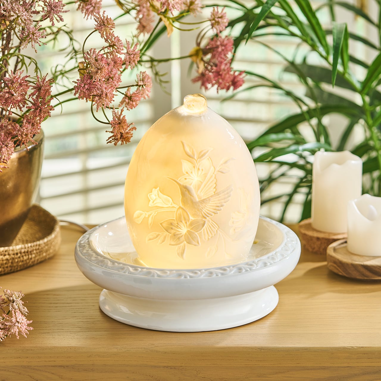 Ceramic Water Light