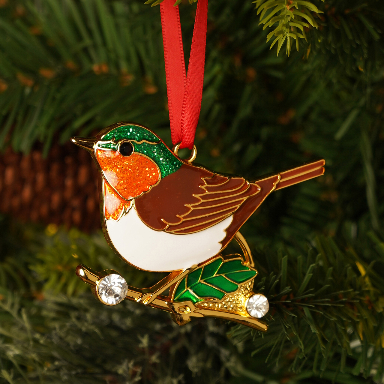 Robin Tree Decoration