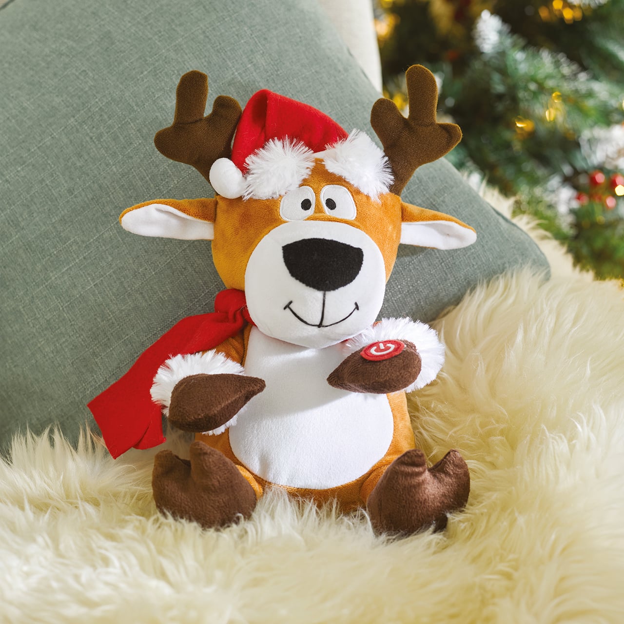Animated Moving Reindeer