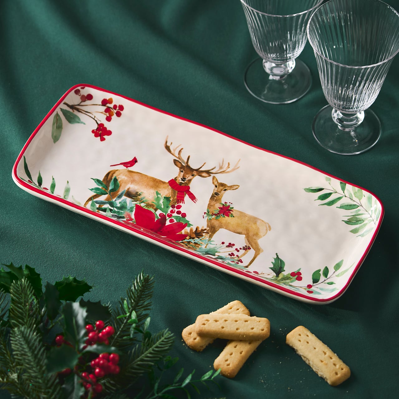 Reindeer Serving Platter