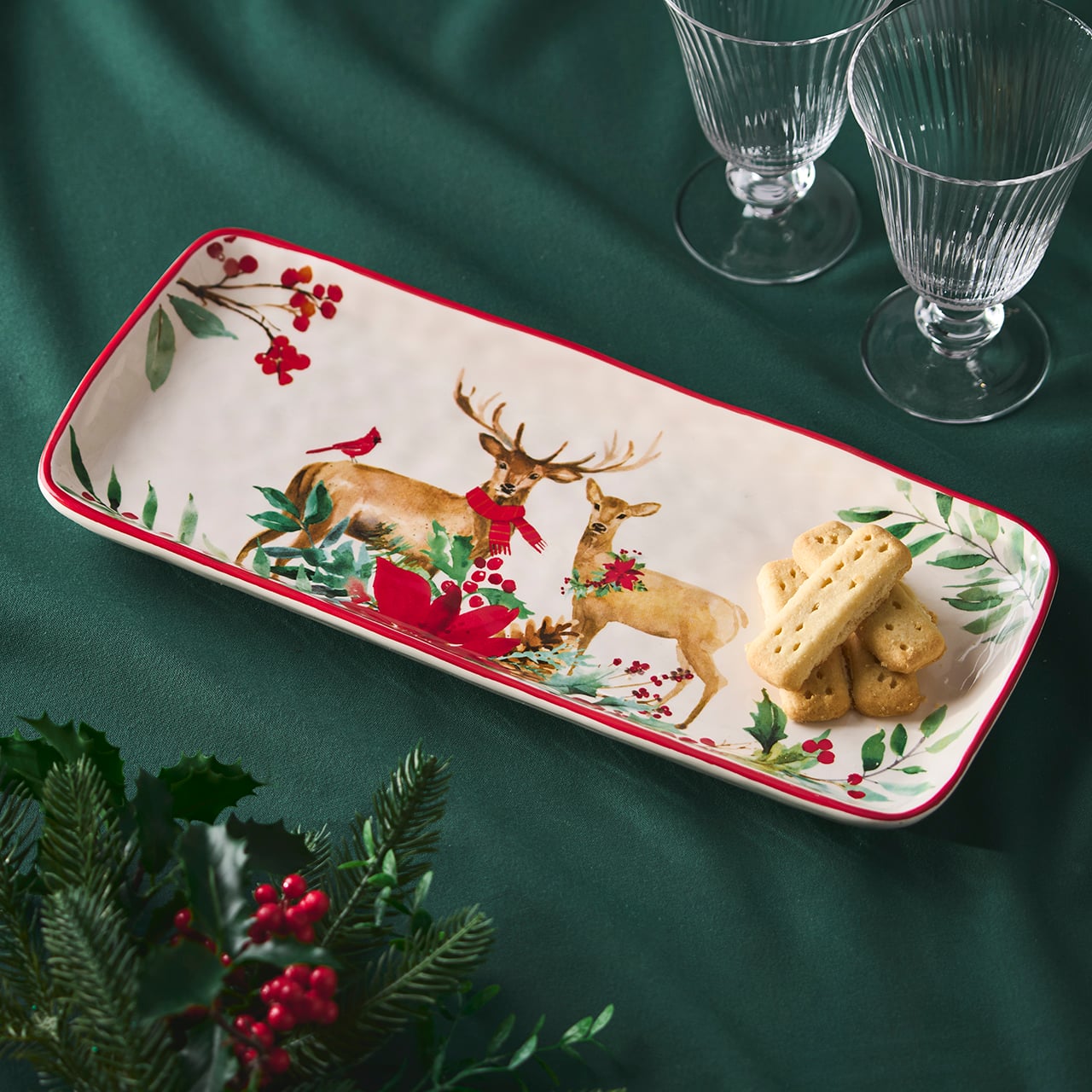 Reindeer Serving Platter