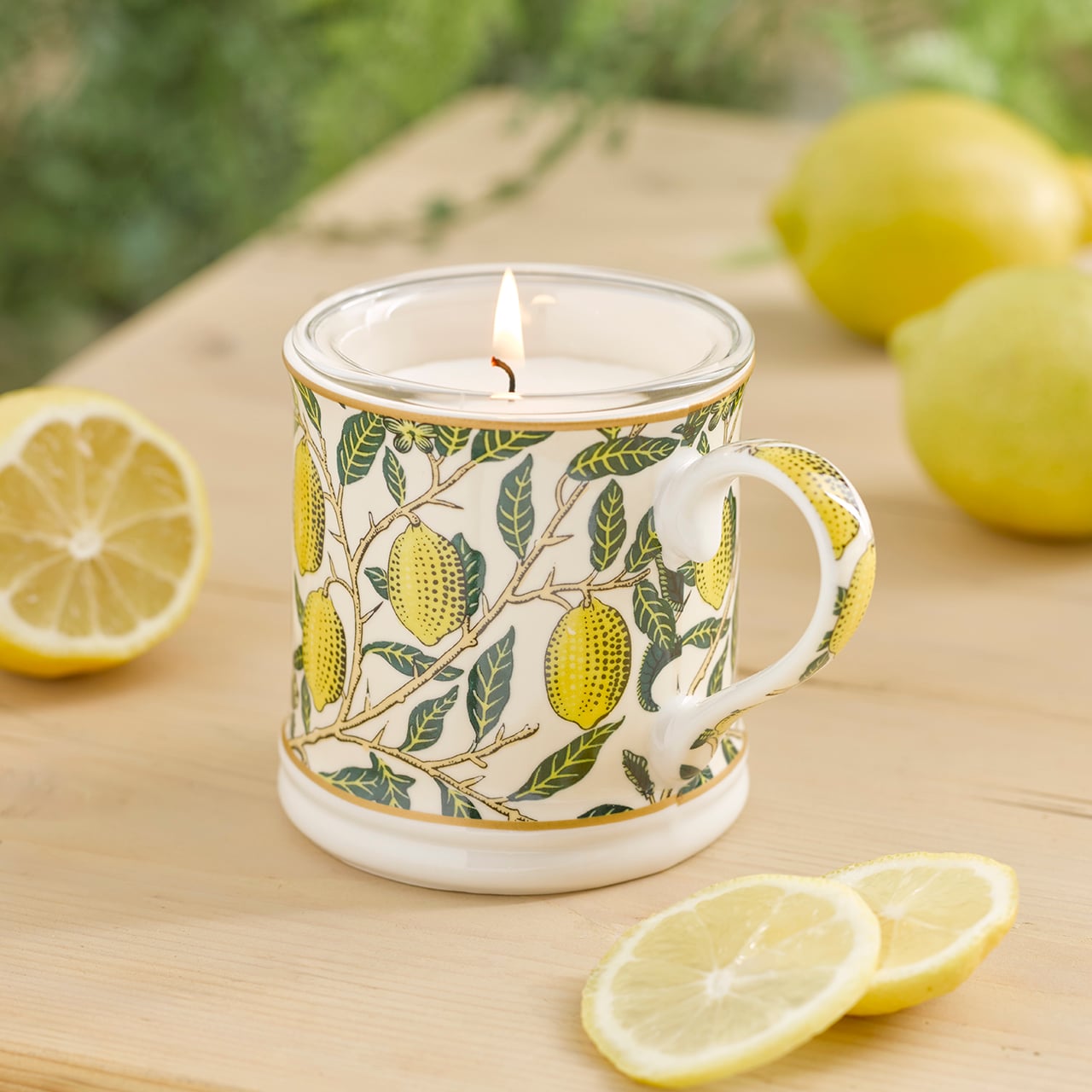 William Morris Fruits Mug Candle