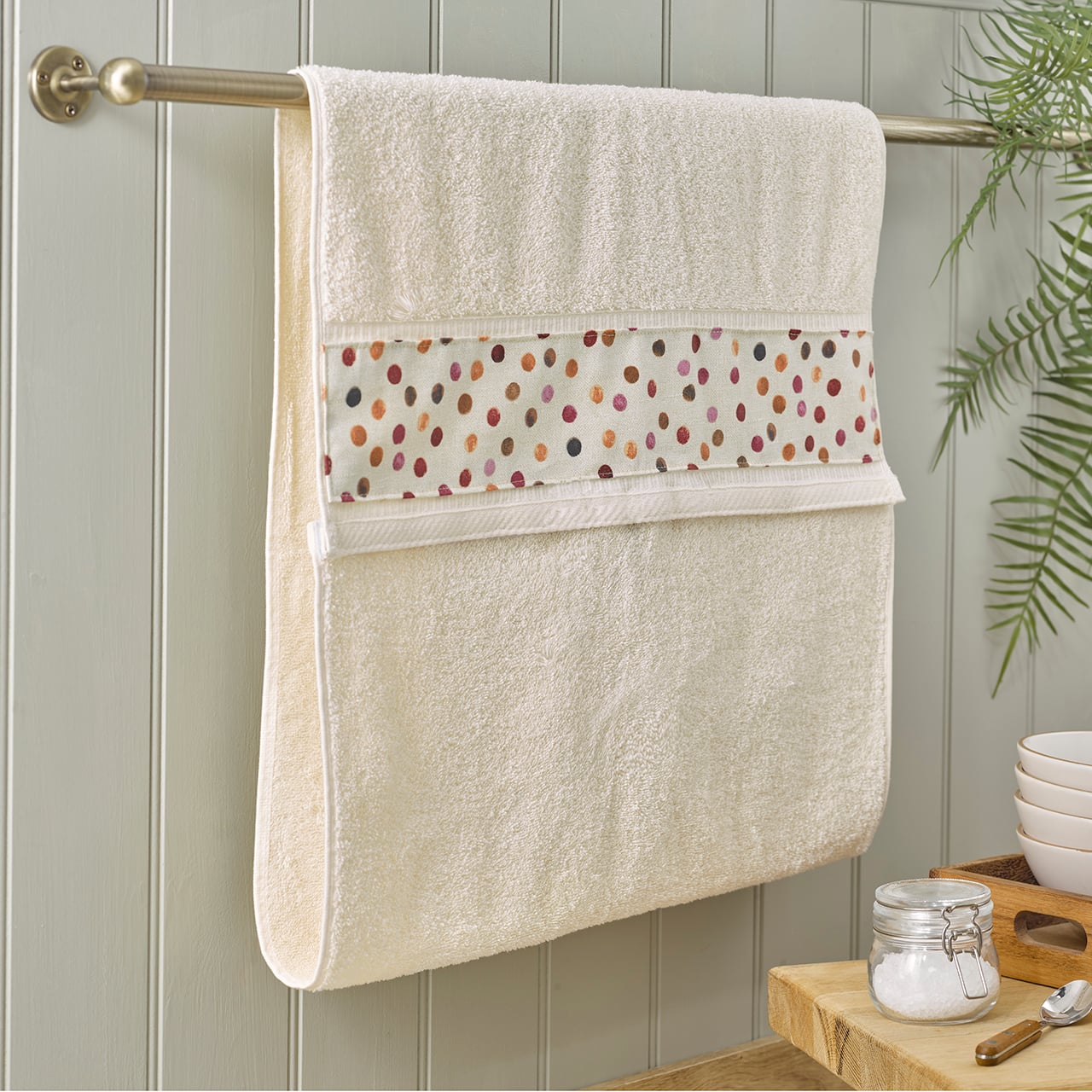 Spots Roller Hand Towel