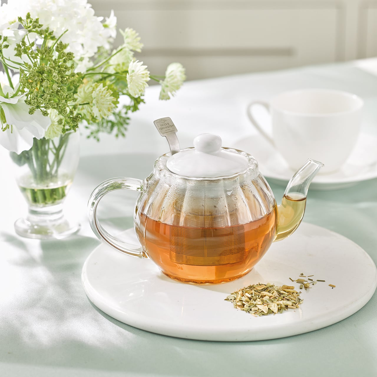 Glass Teapot with Infuser Insert