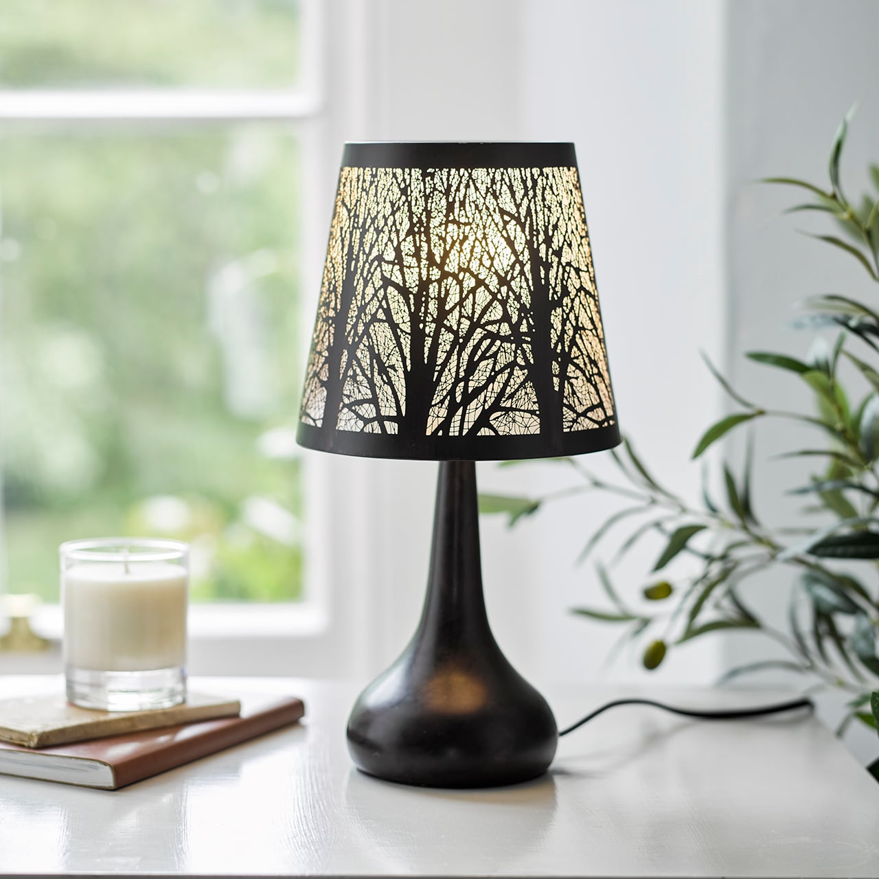 Tree Silhouette Touch Lamp