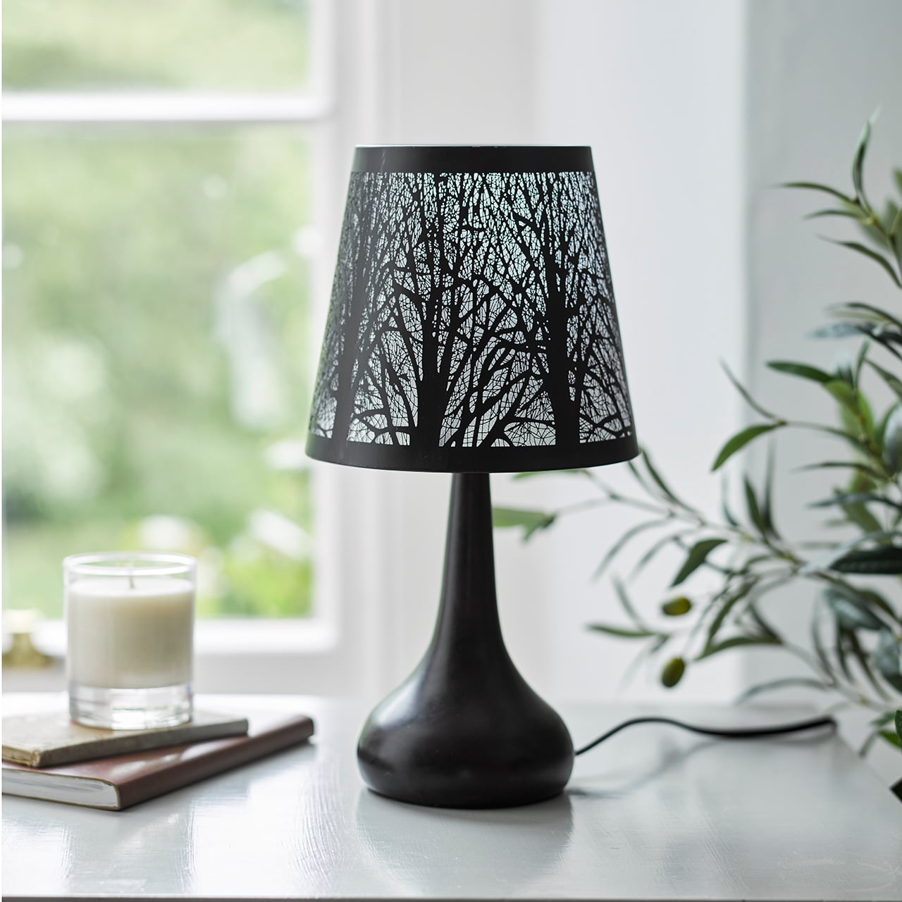Tree Silhouette Touch Lamp