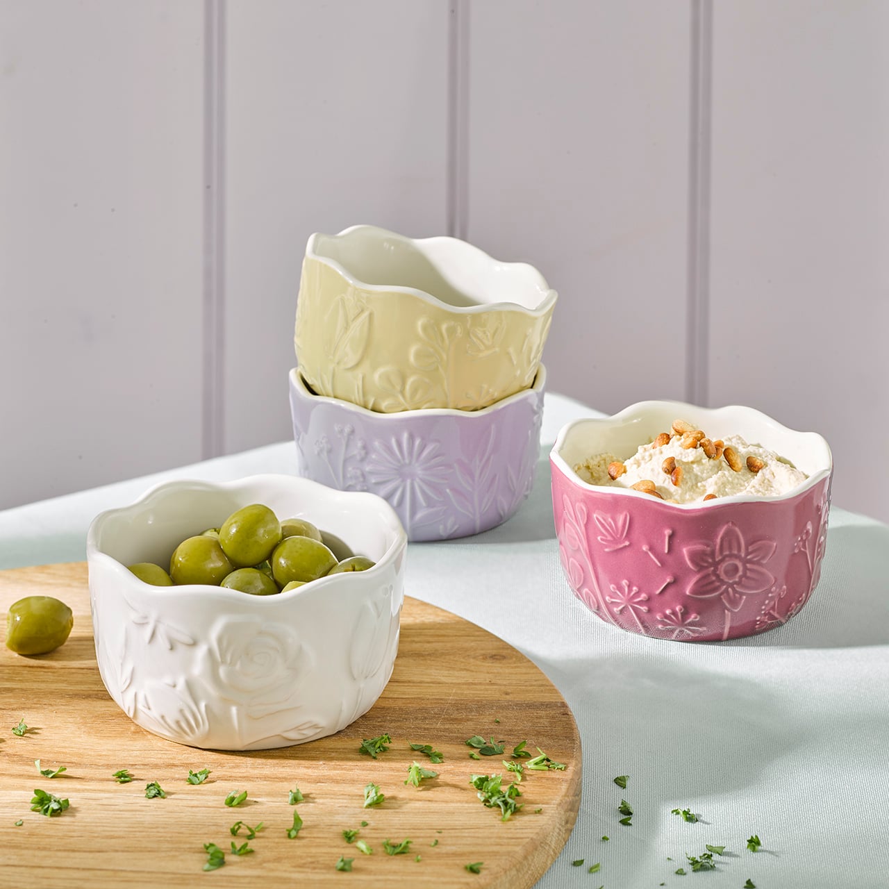 Set of 4 Meadow Ramekins