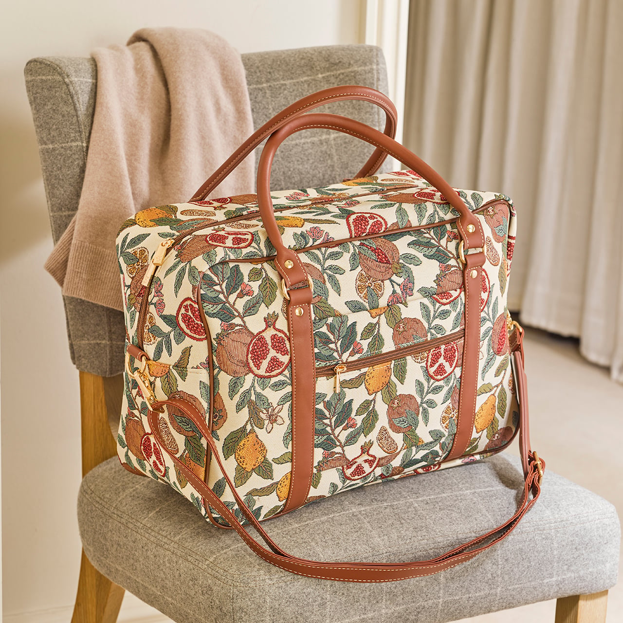 Pomegranate and Lemon Cabin Bag