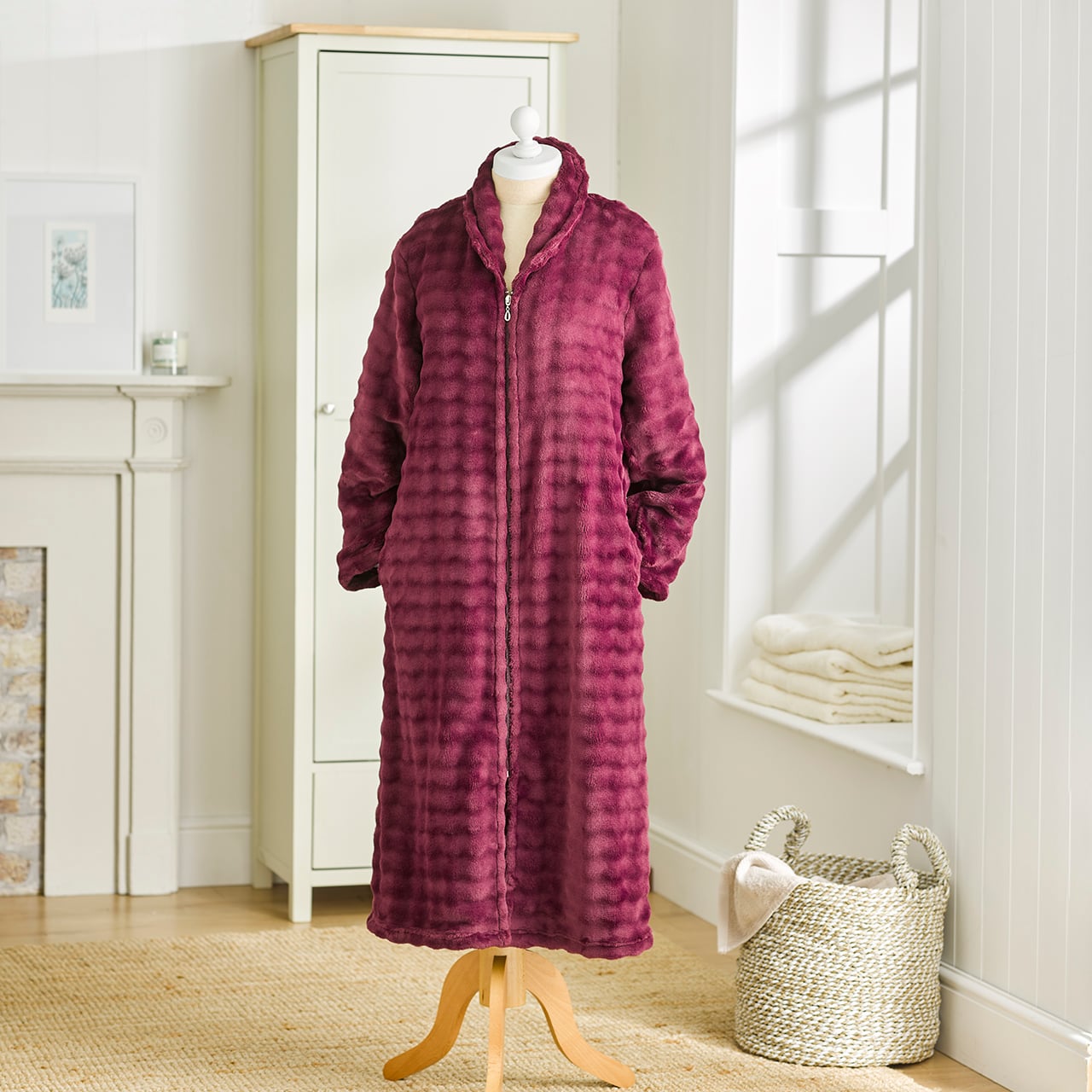 Zipped Housecoat
