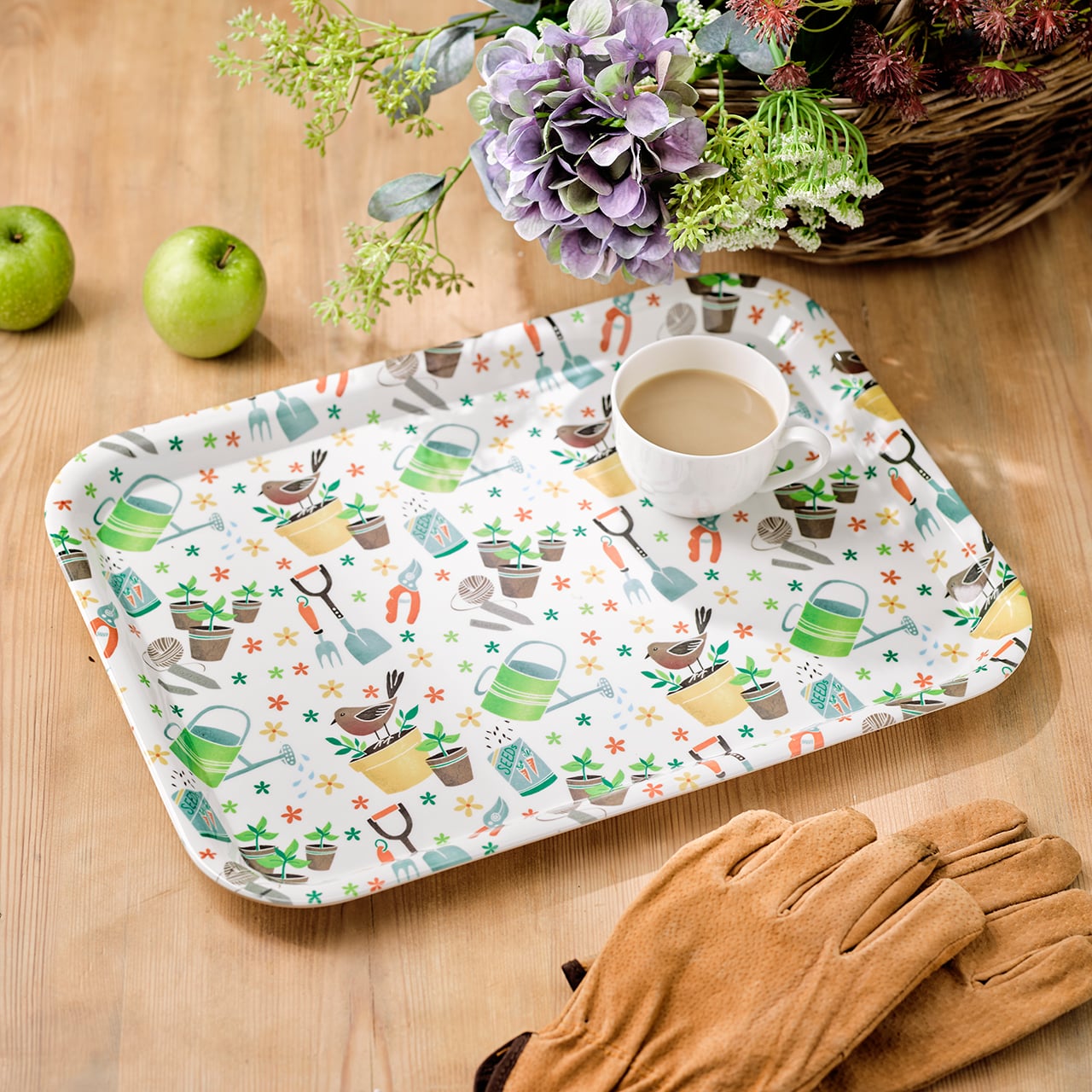 Garden Jobs Melamine Tray