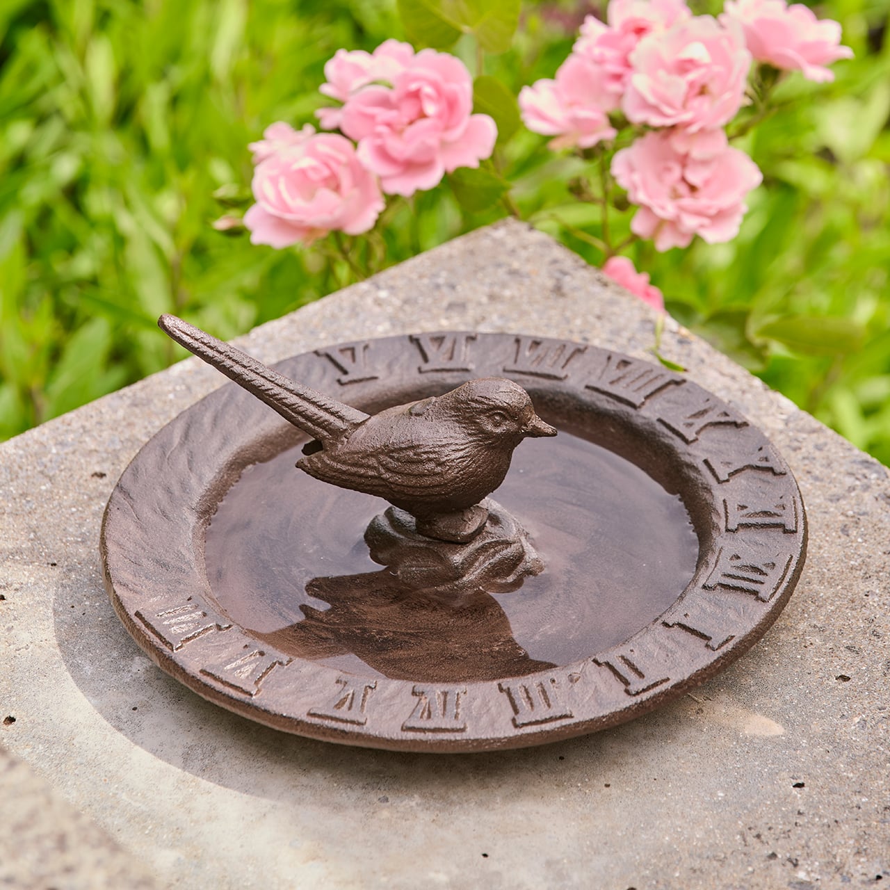 Bird Bath Sundial