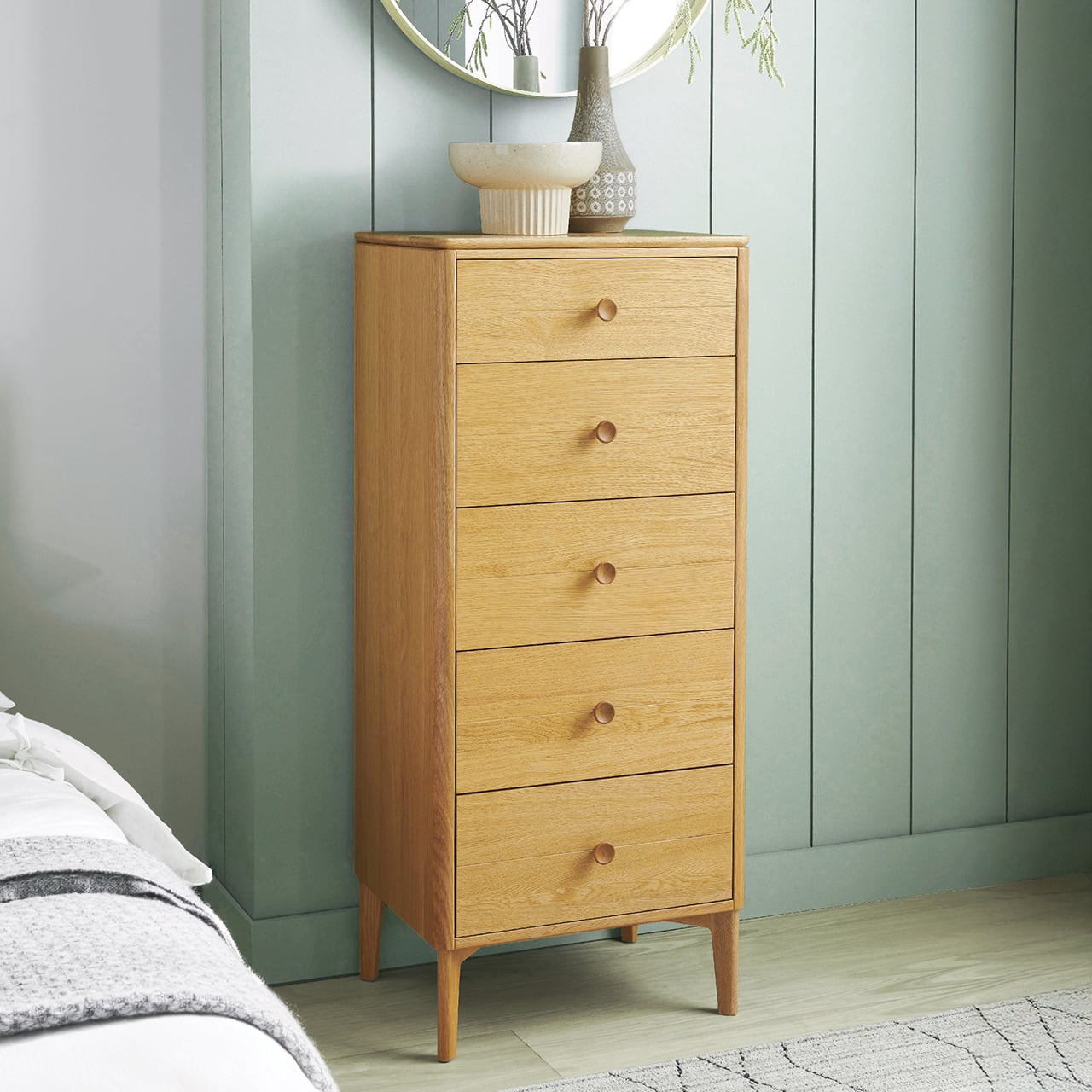 Barton 5-Drawer Tall Chest