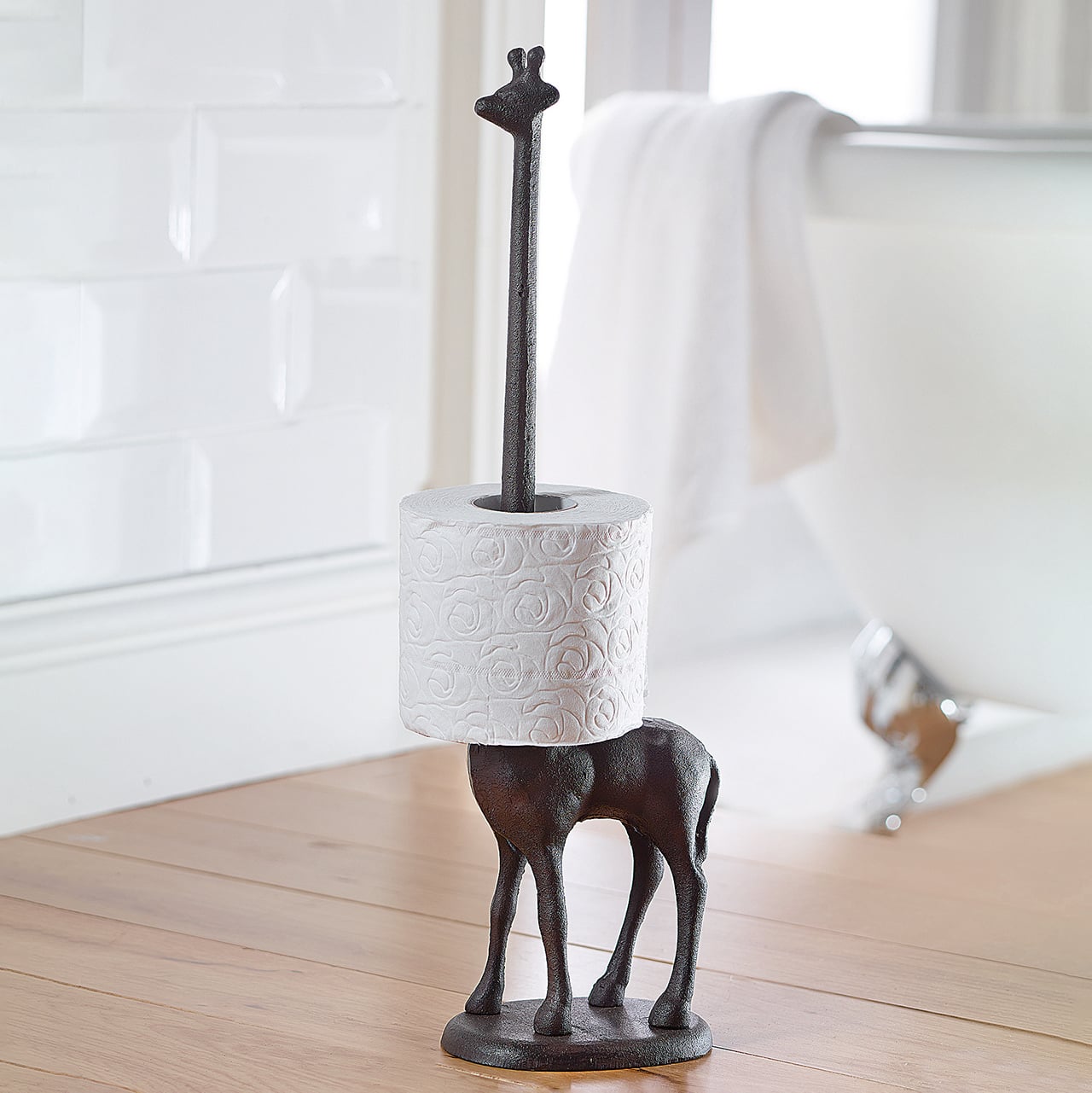 Giraffe Toilet Roll Holder