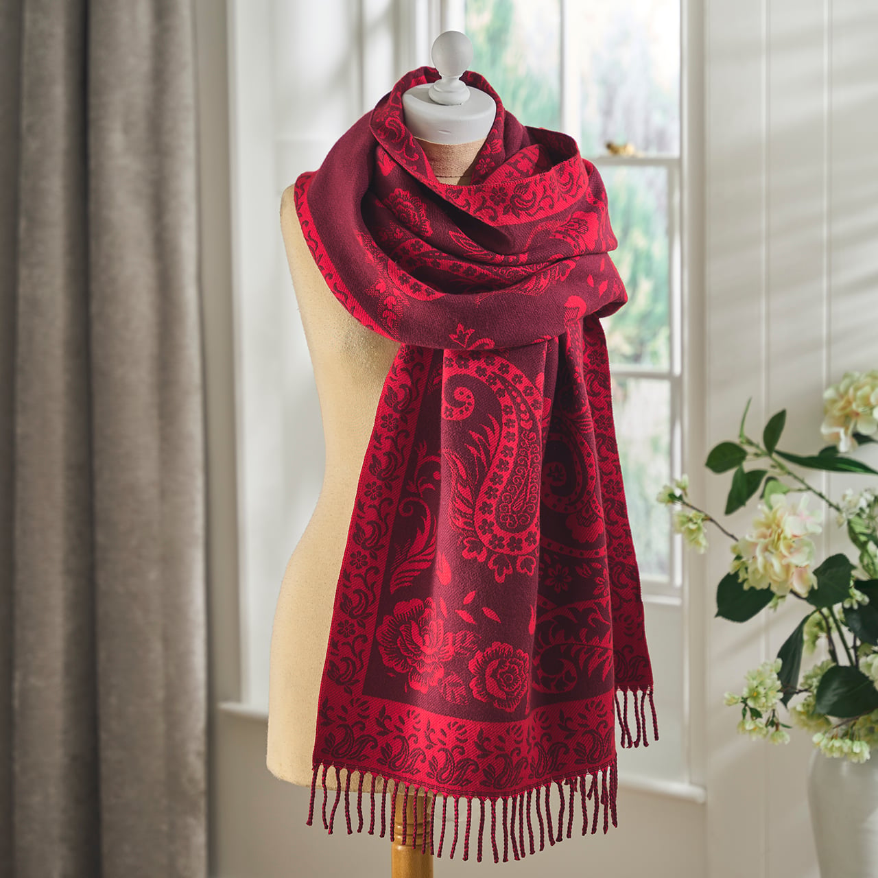 Paisley Reversible Scarf