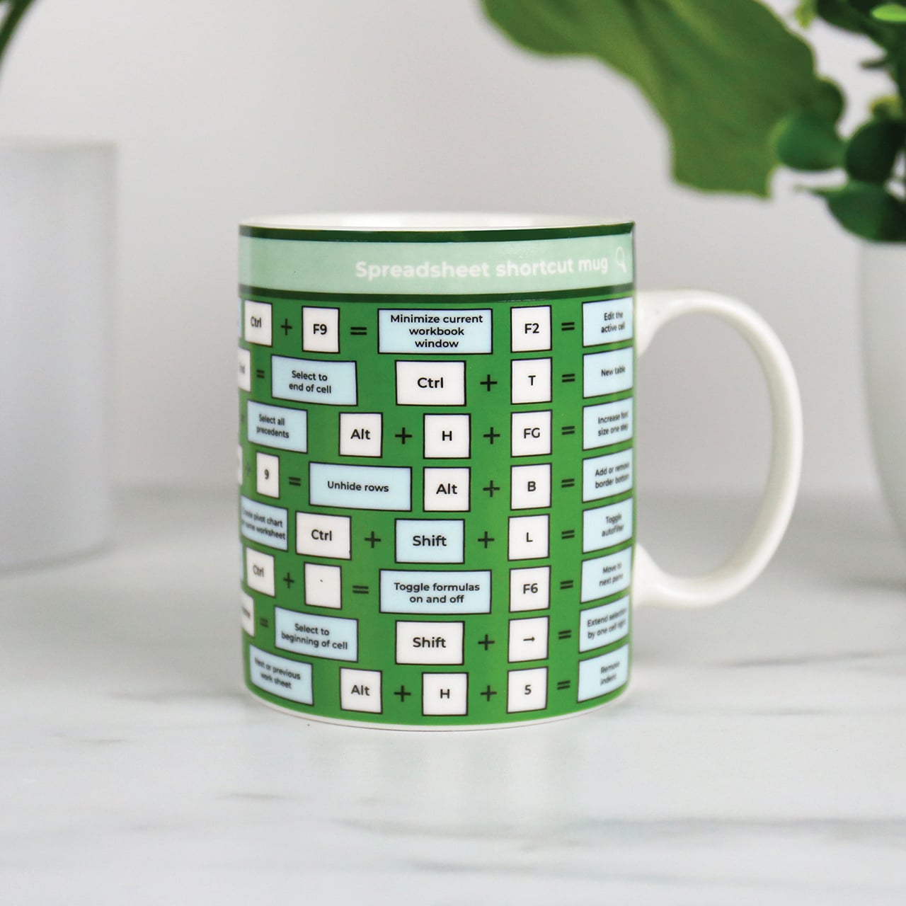 Spreadsheet Mug