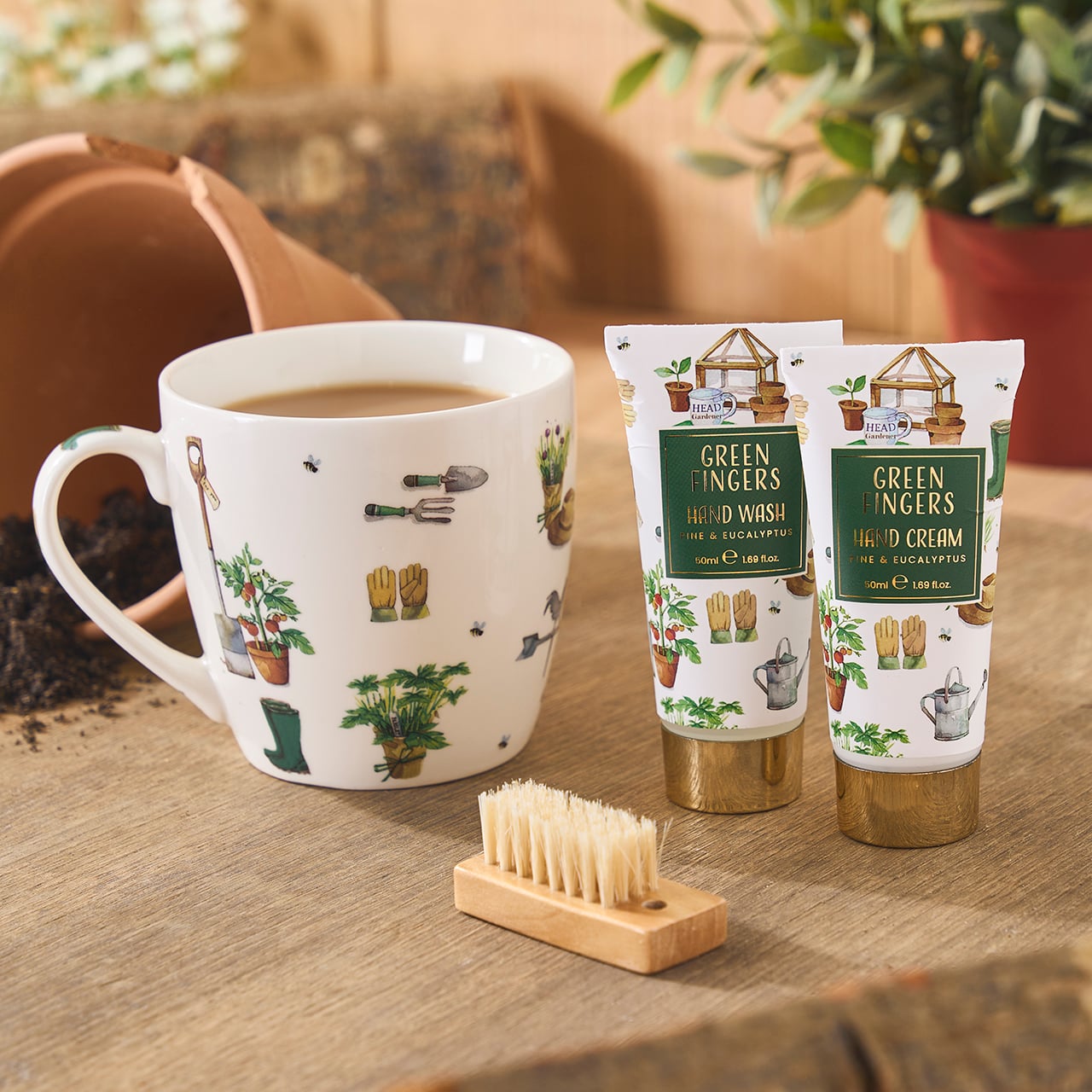 Gardeners Mug and Hand Care Set