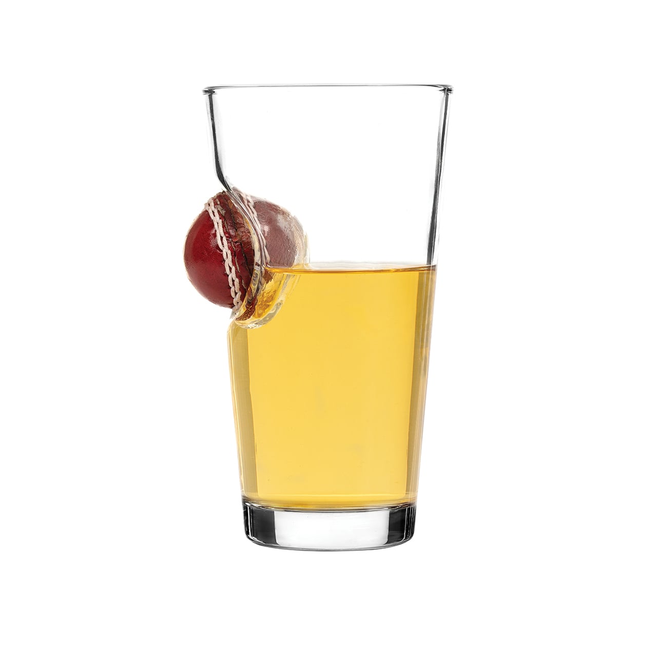 Cricket Ball Beer Glass