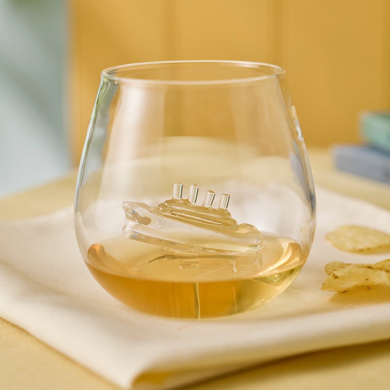 Novelty Ship in a Glass