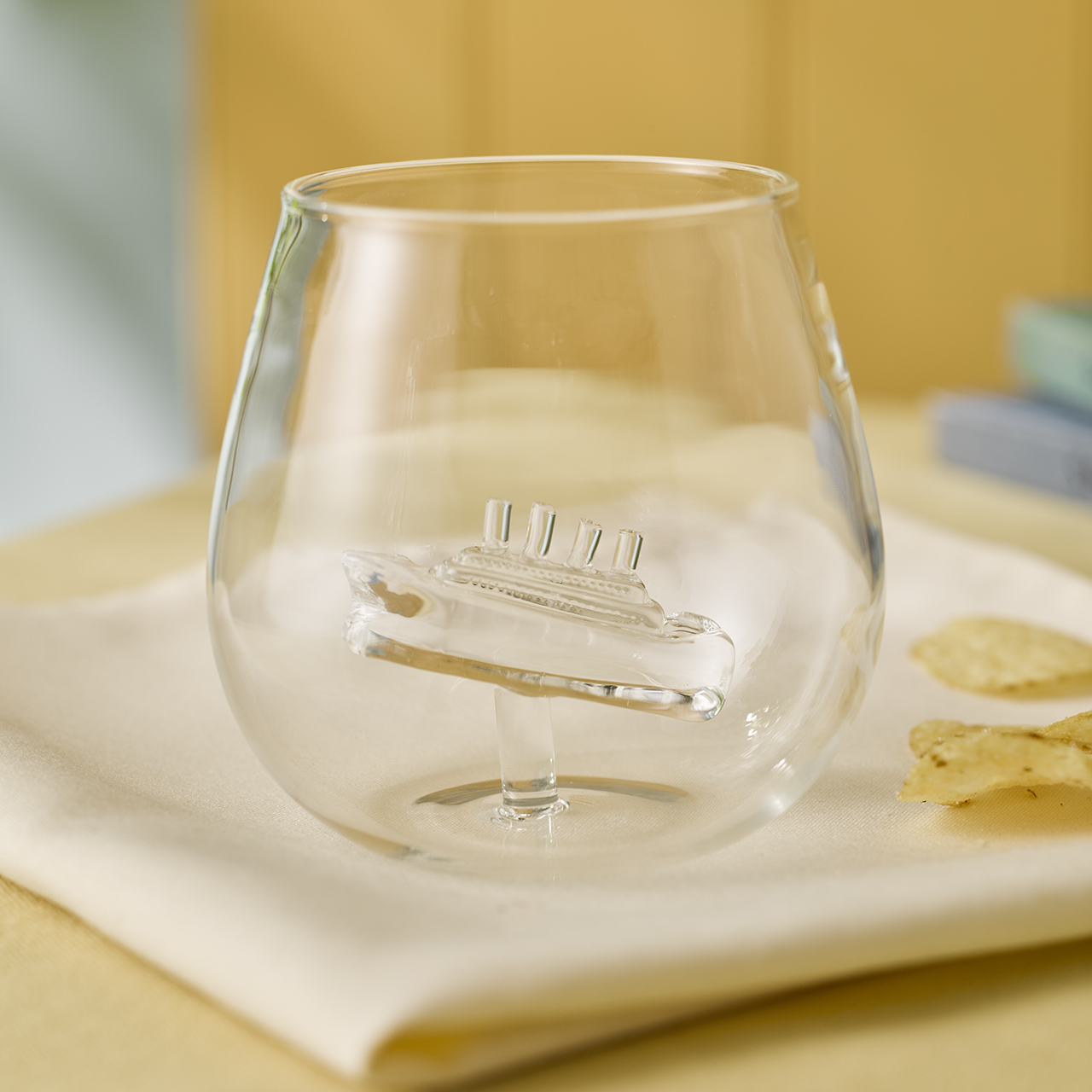 Novelty Ship in a Glass