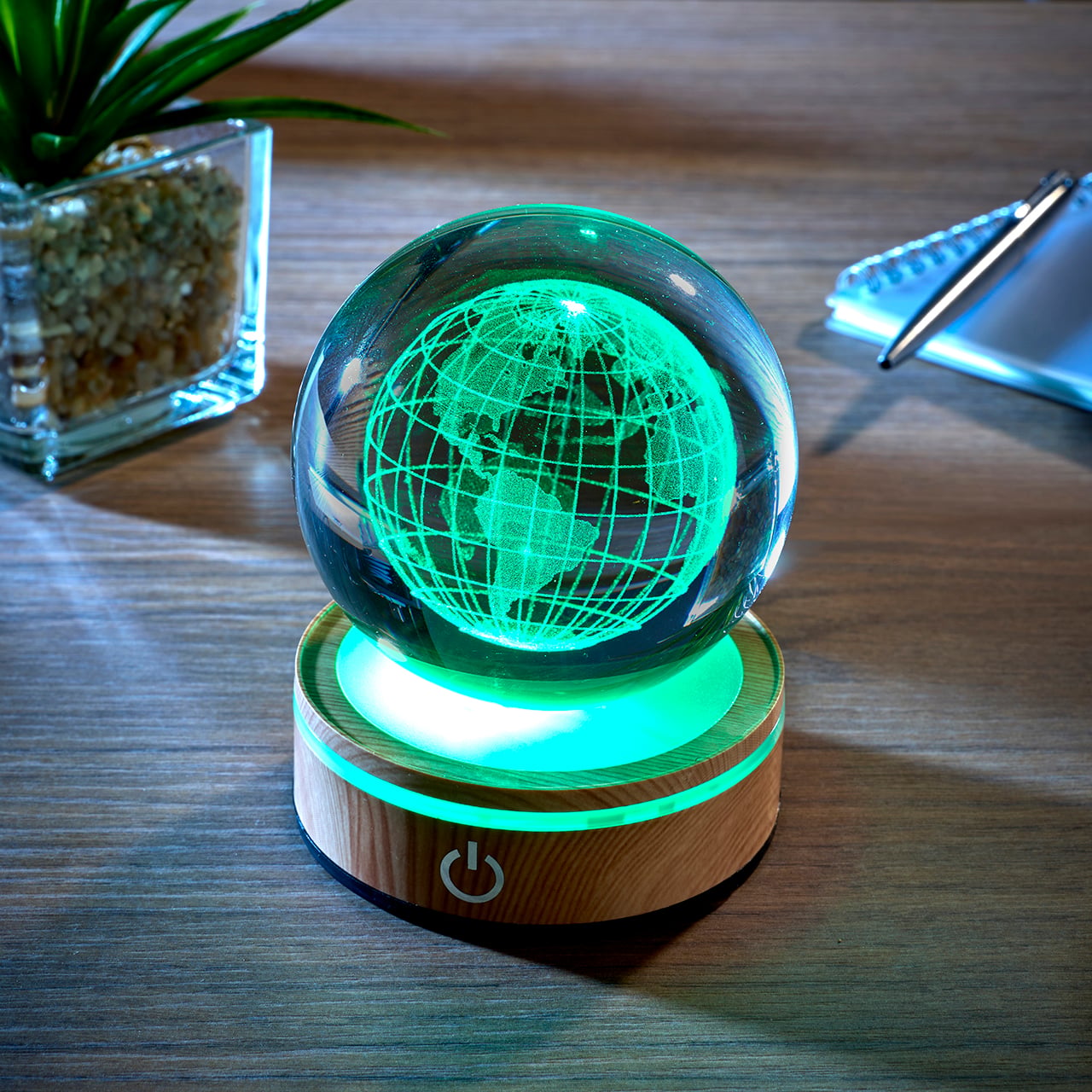Laser Art LED Colour Globe