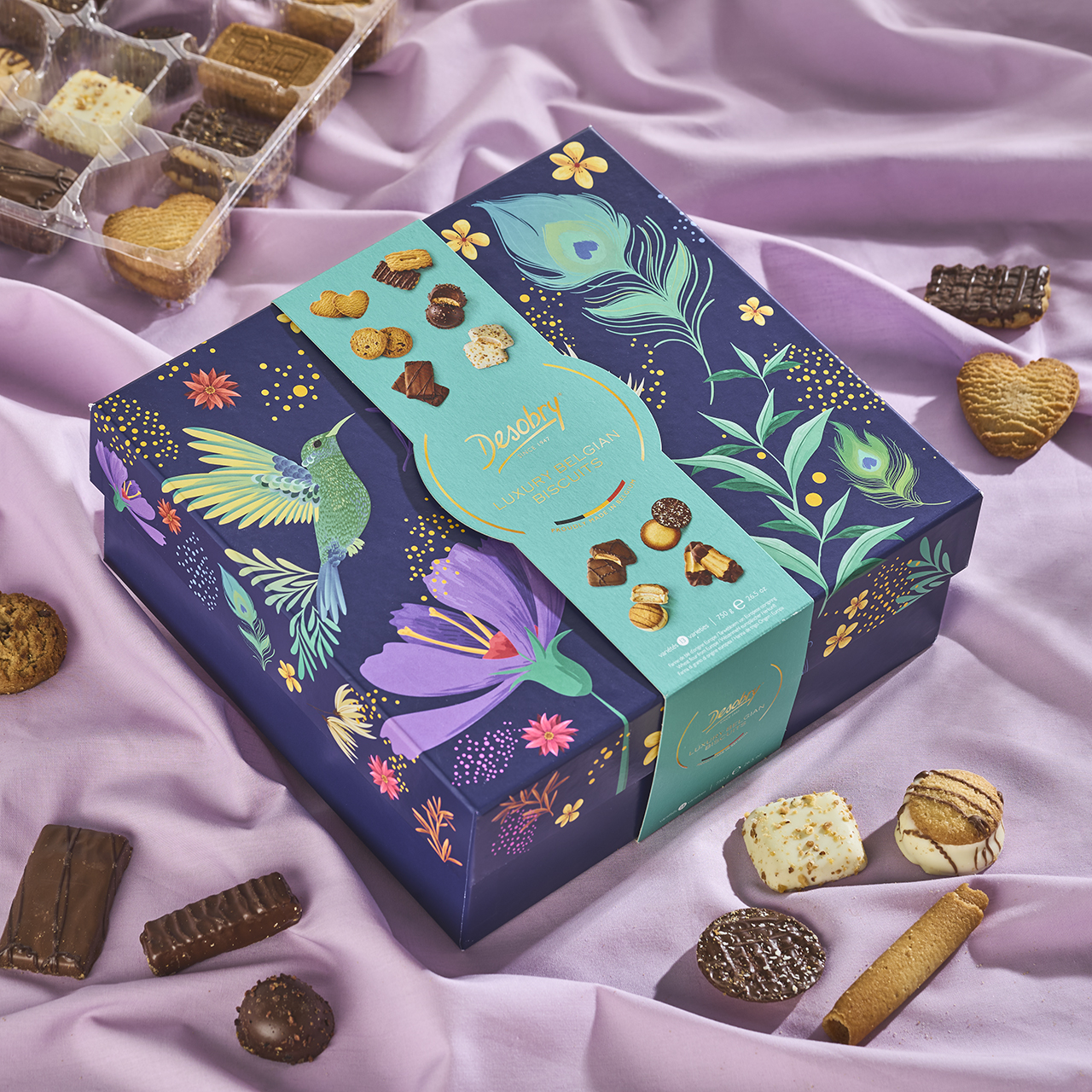 Luxury Chocolate and Plain Biscuits