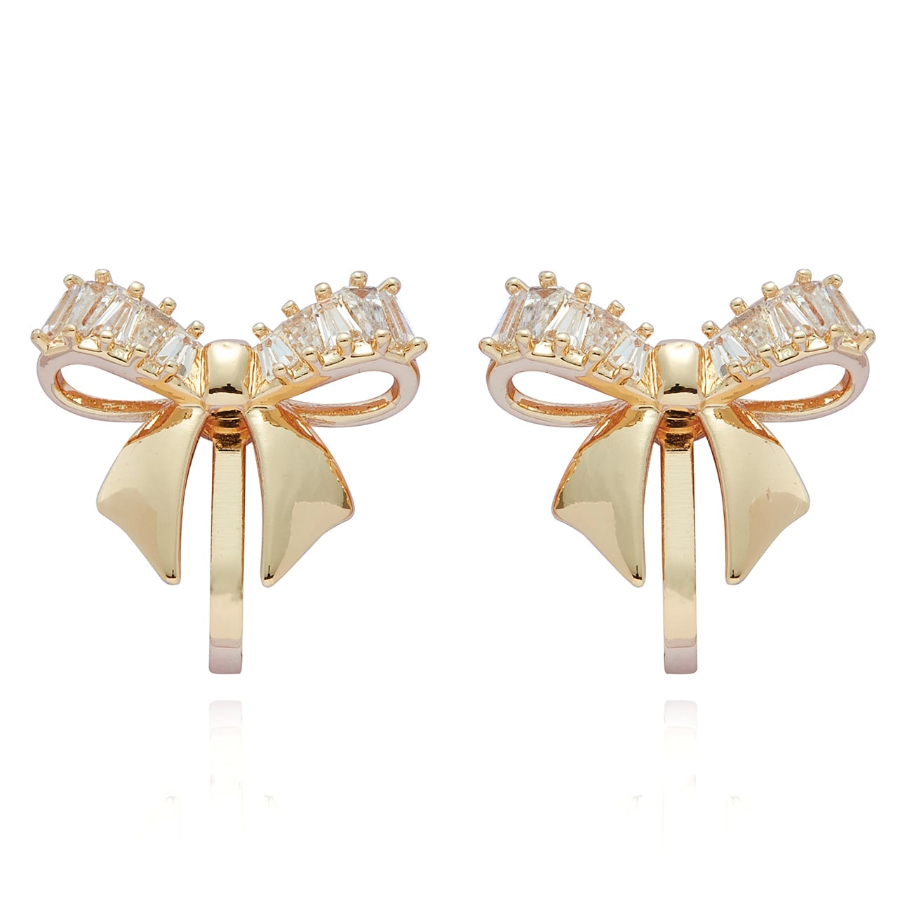 Clip-on Bow Earrings