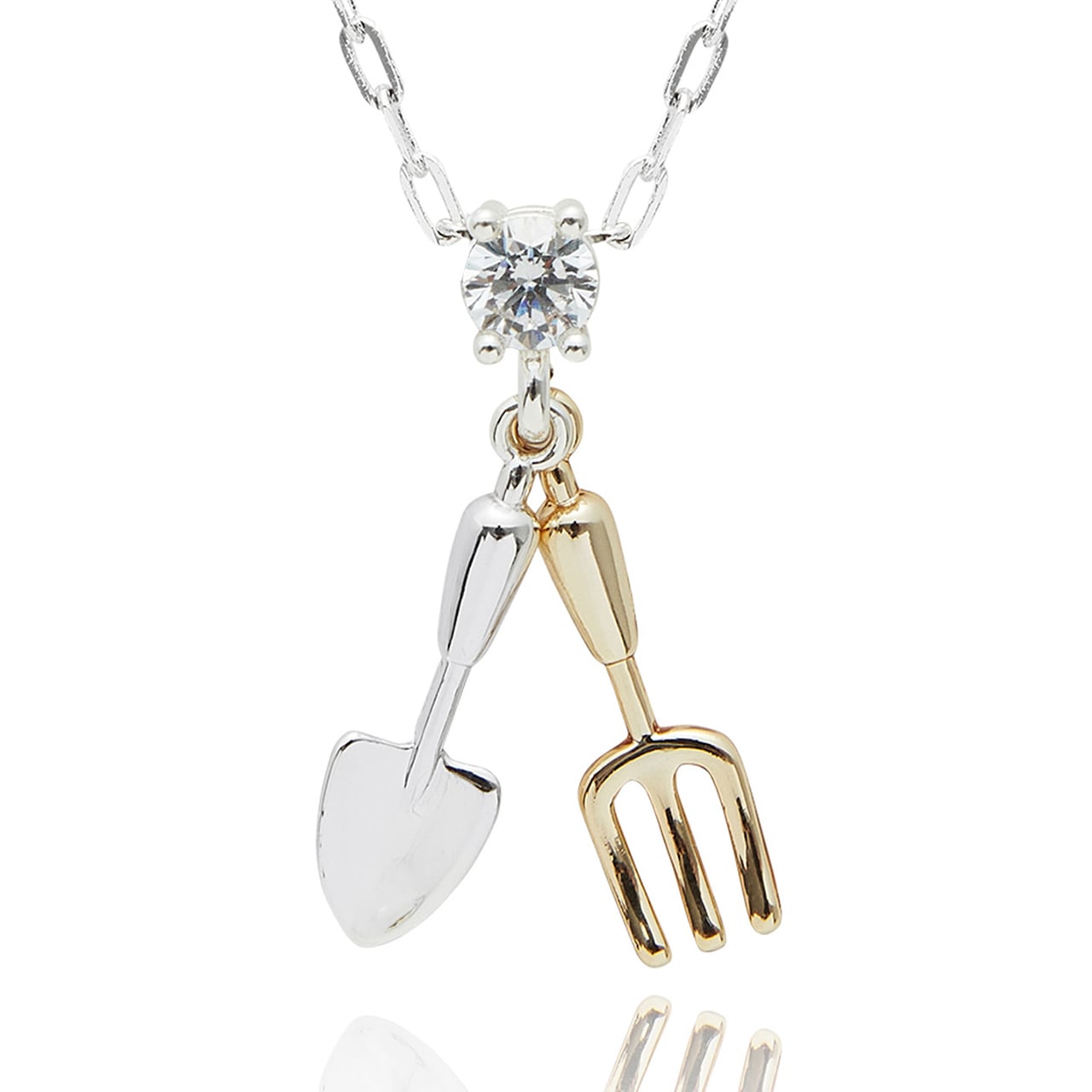 Garden Tools Necklace