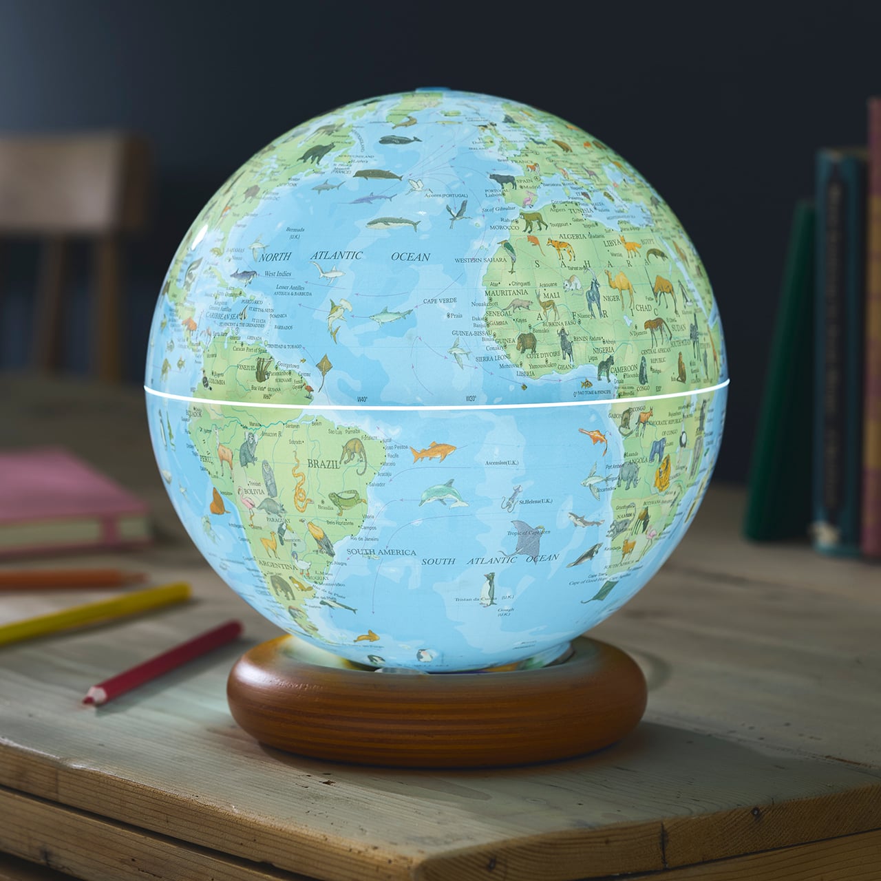Animal Travel Globe