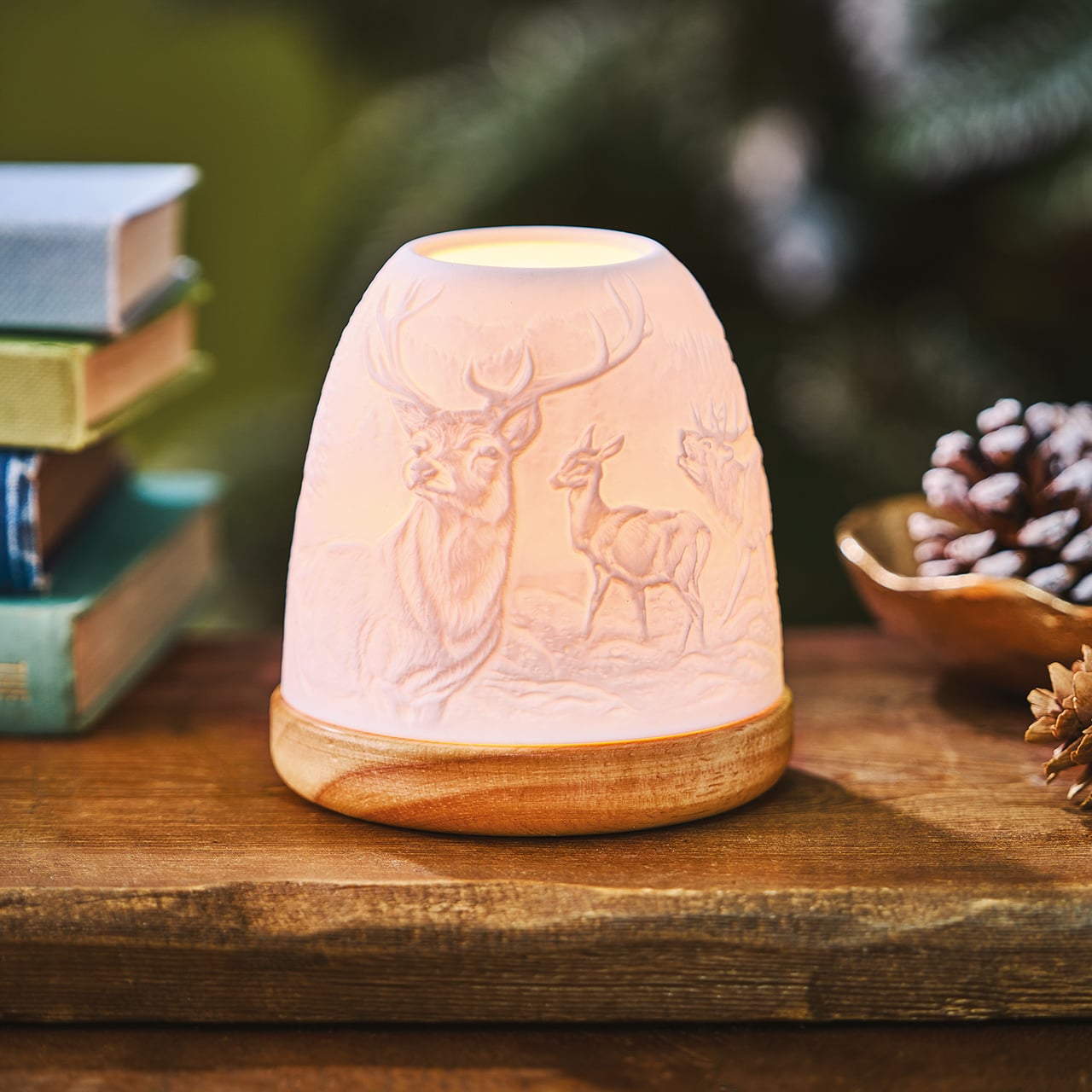 Stag Tea Light Dome
