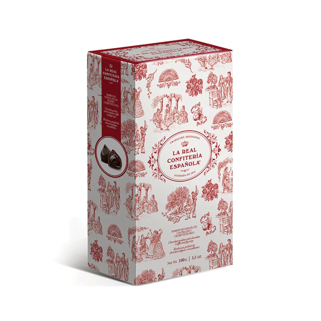 Fig Chocolate Praline Bonbons