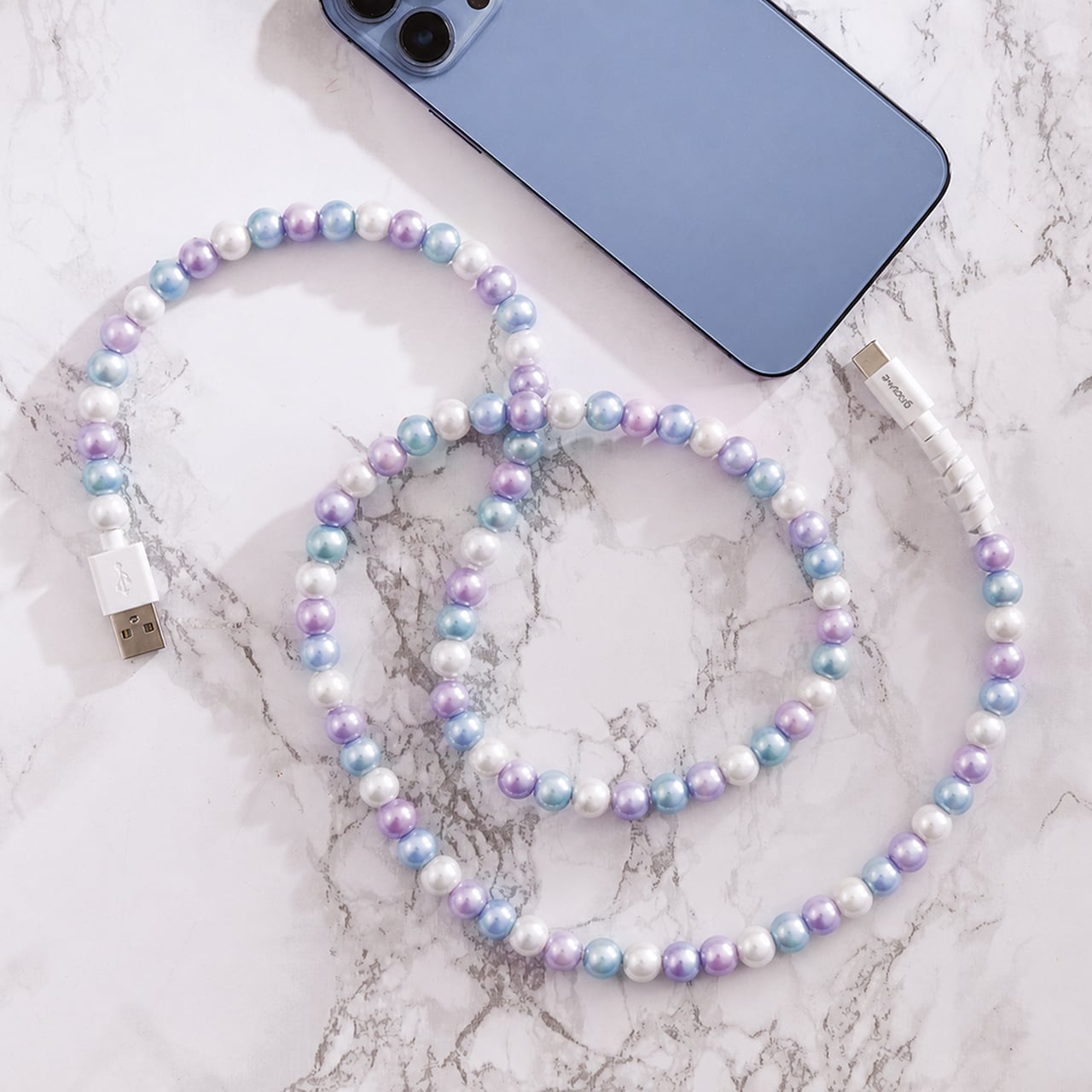 Beaded Fast Charging Cable