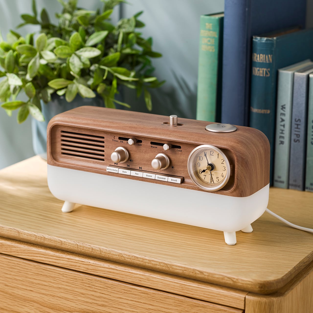 Calm Sounds Speaker and Light Alarm Clock