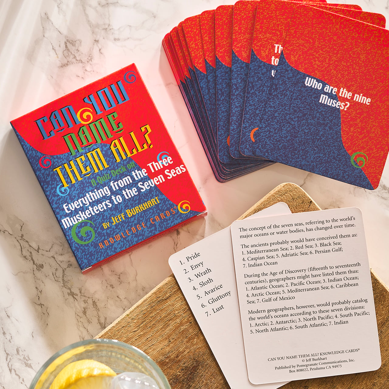Knowledge Quiz Cards, 'Can You Name Them All?'