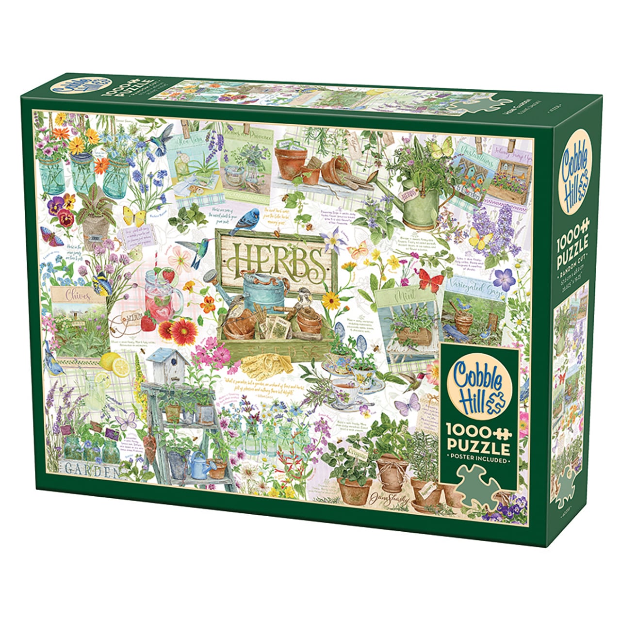 Herb Garden 1000-Piece Puzzle