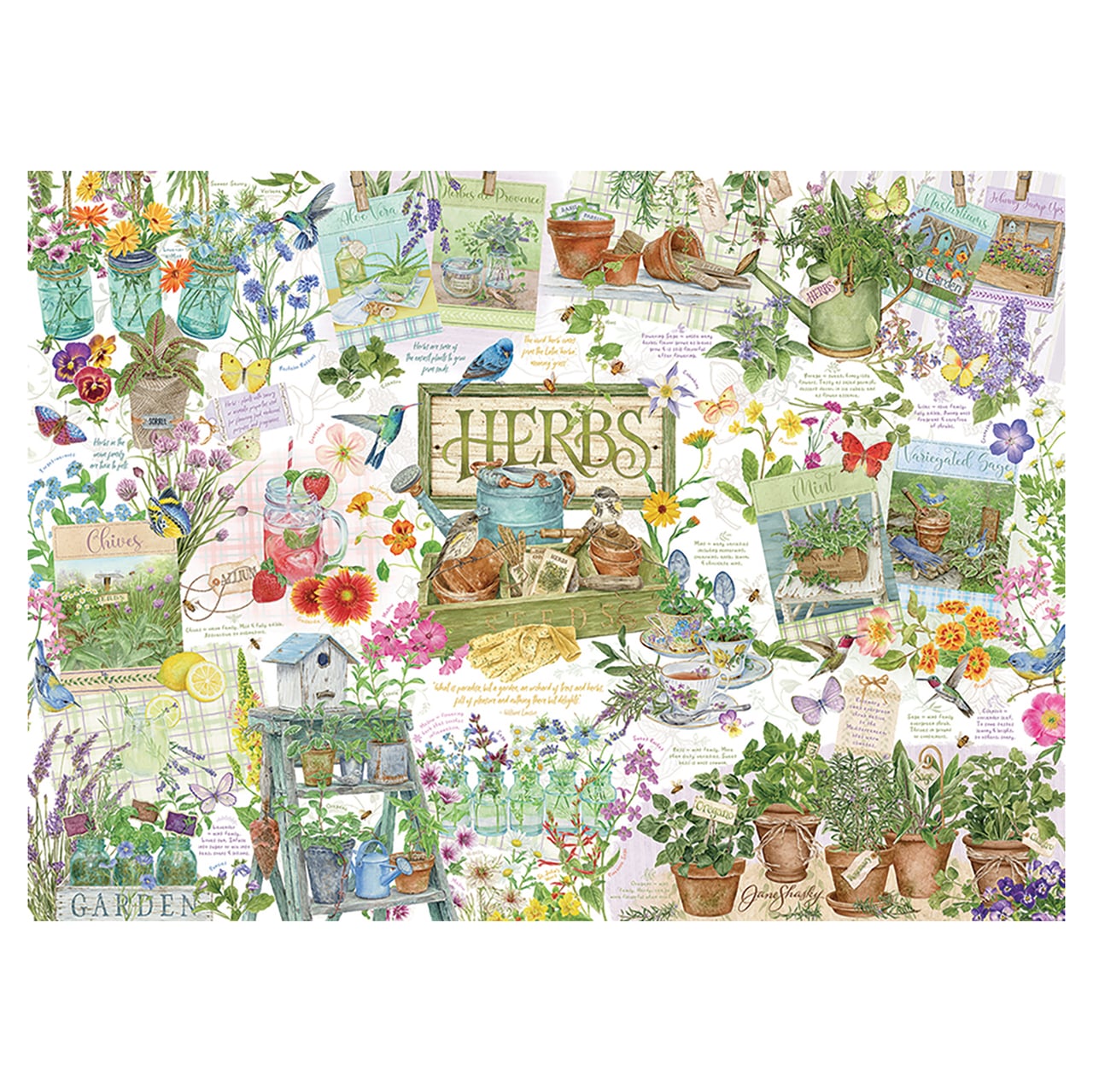 Herb Garden 1000-Piece Puzzle