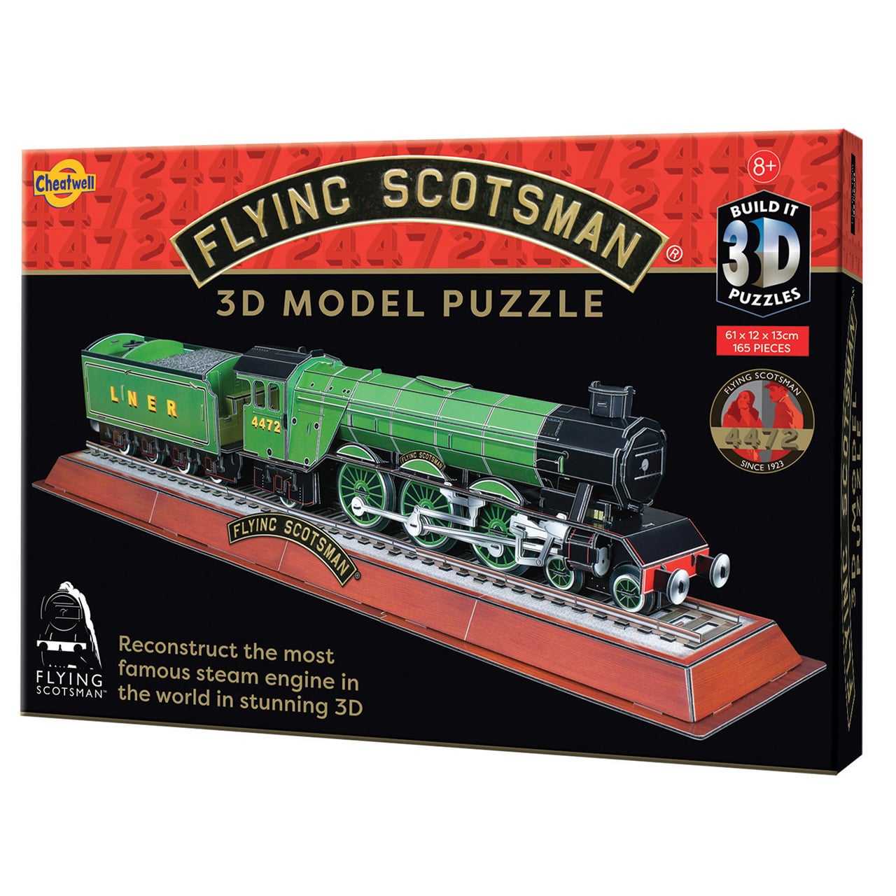 Build Your Own 3D Puzzle, Flying Scotsman
