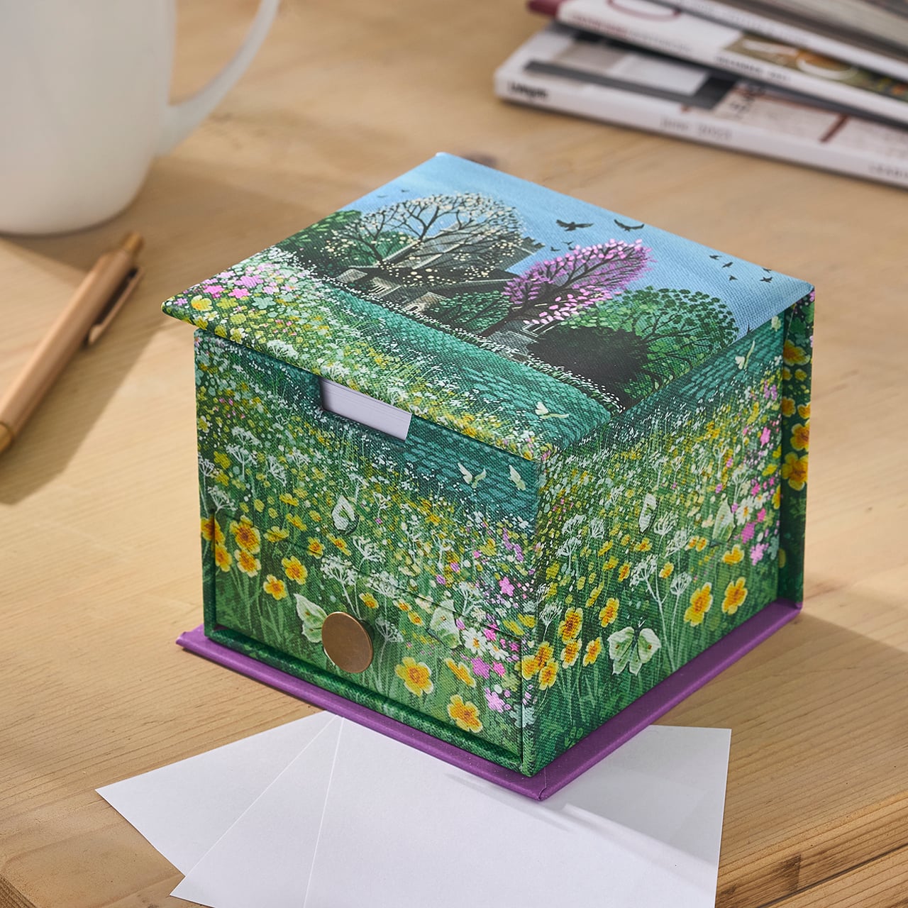 Countryside Memo Cube