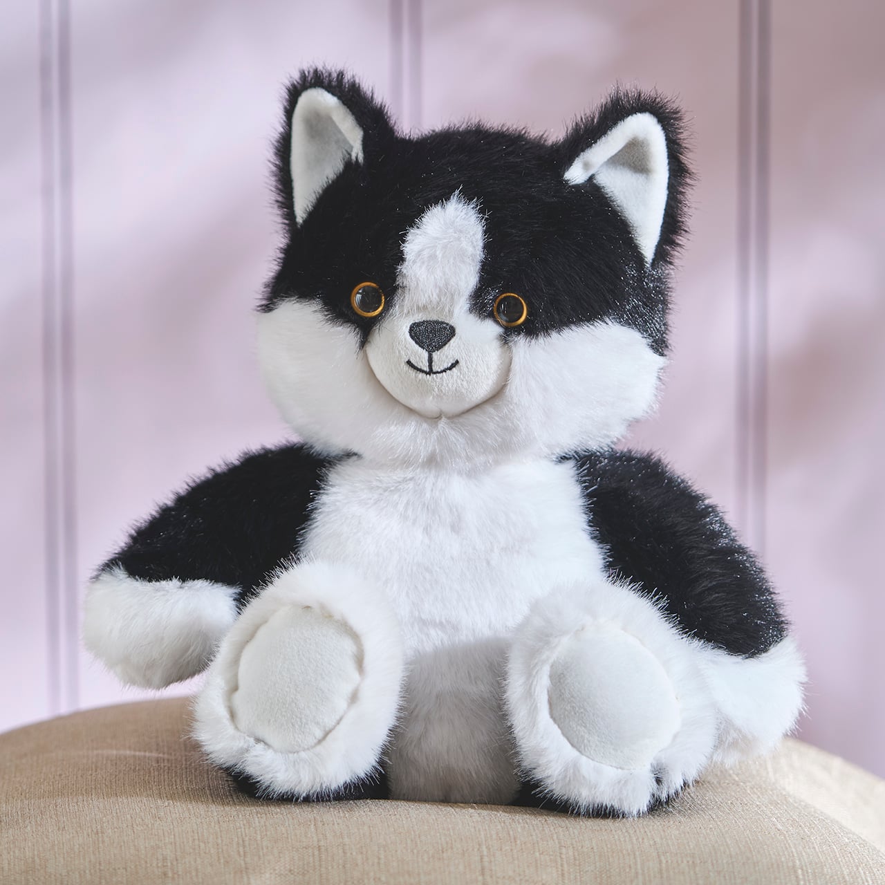 Cosy Heatable Plush Cat