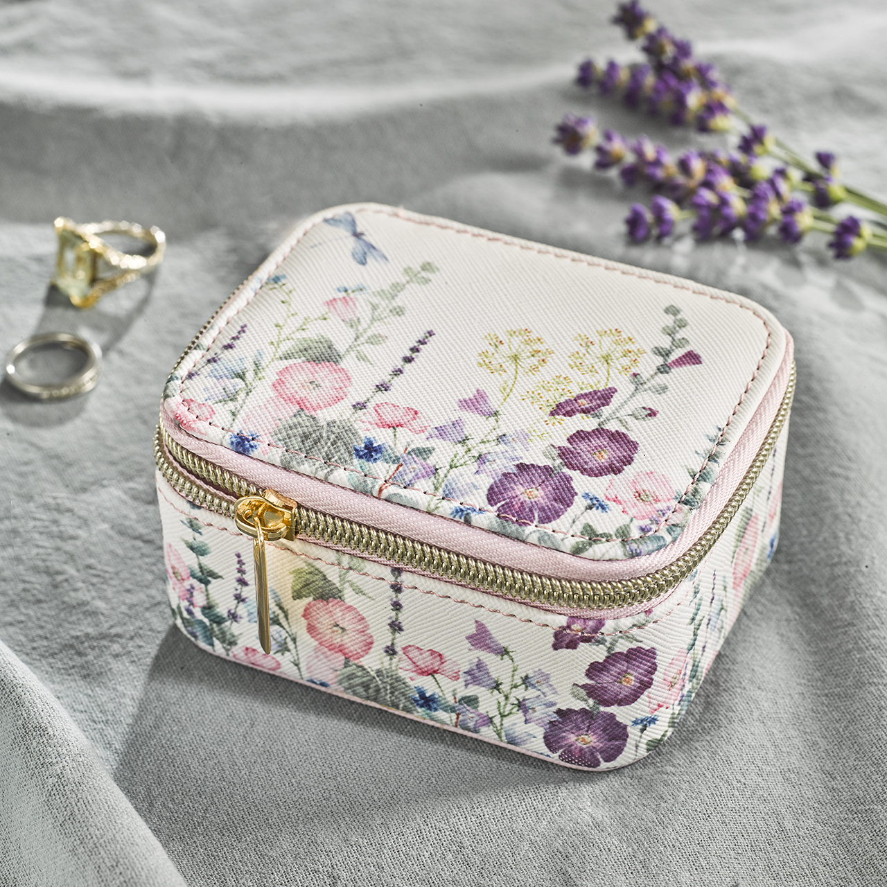 Wild Flowers Trinket Box